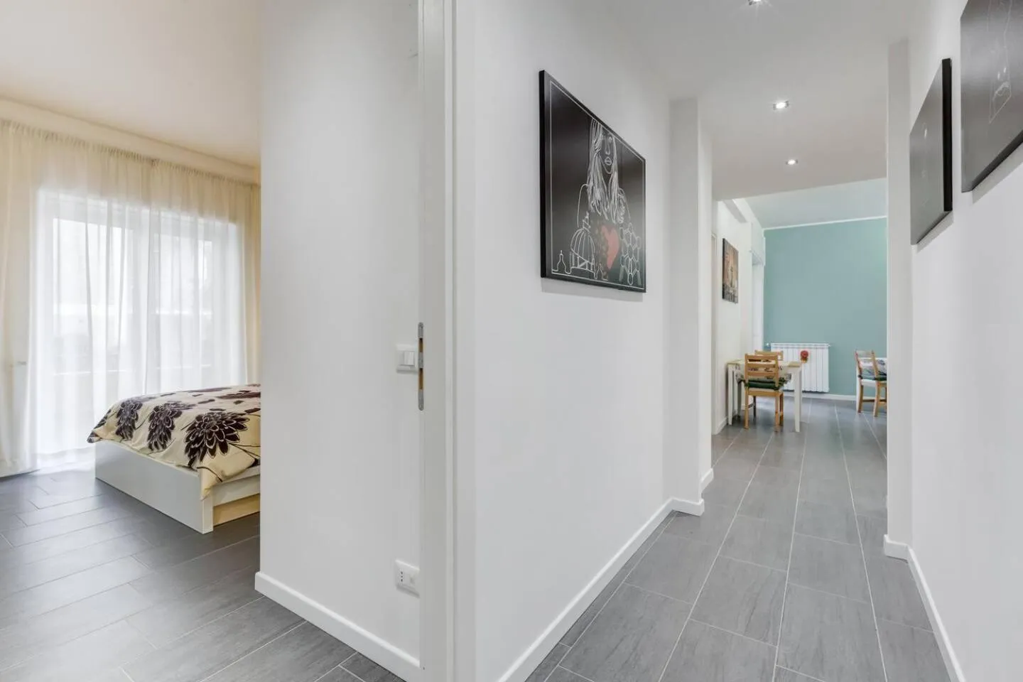 Living room, Bed in AV Domus Vatican St.Peter B&B