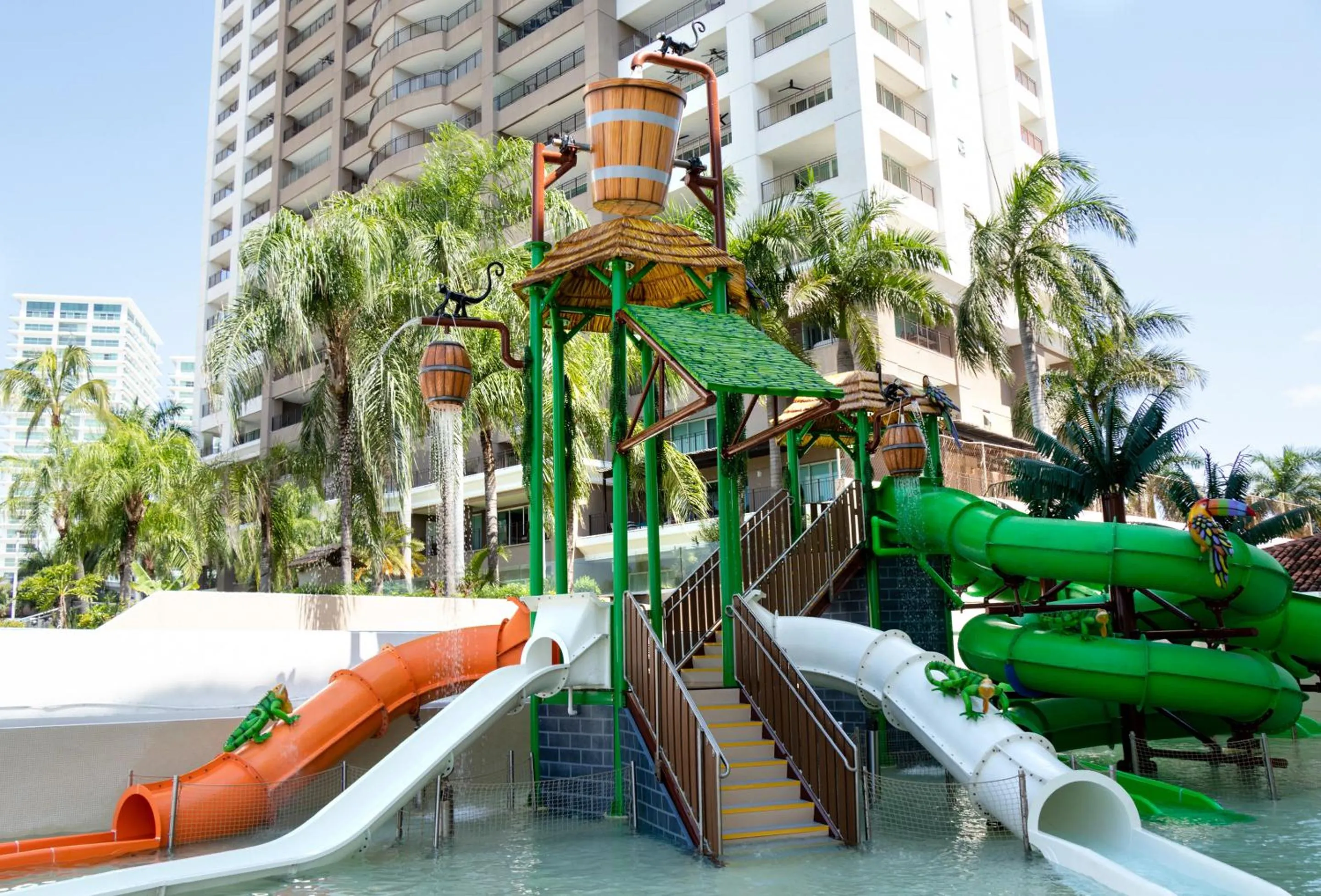 Aqua park in Sunscape Puerto Vallarta Resort