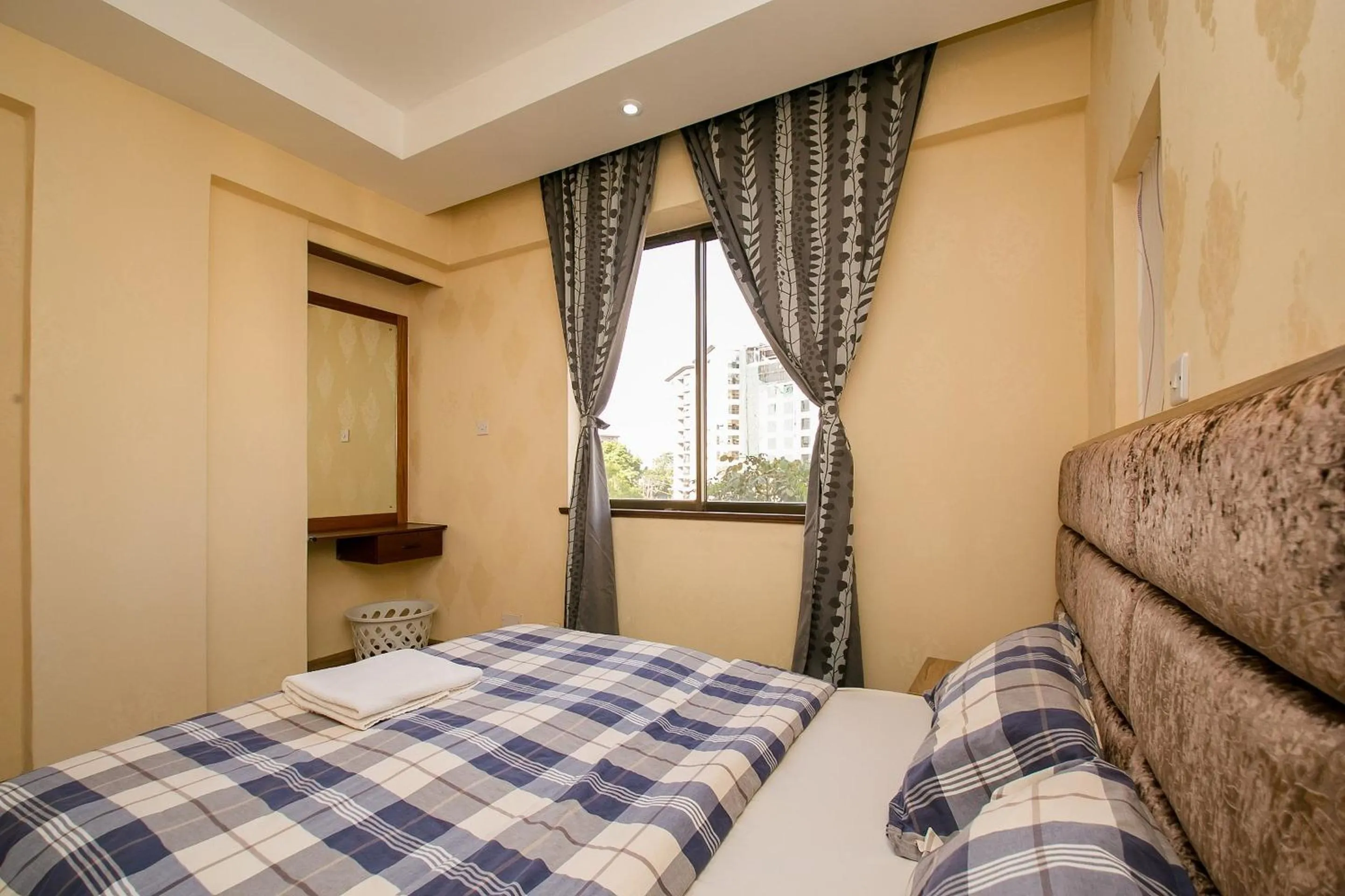 Bed in Kates Apartments