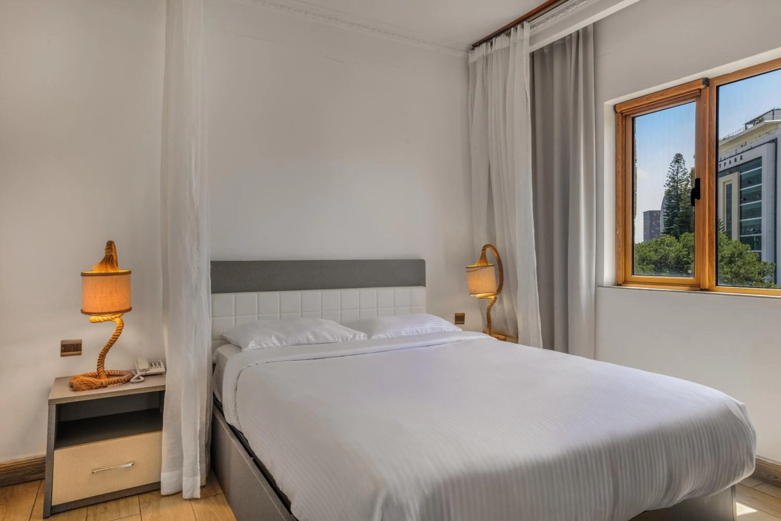 Bed in Kates Apartments