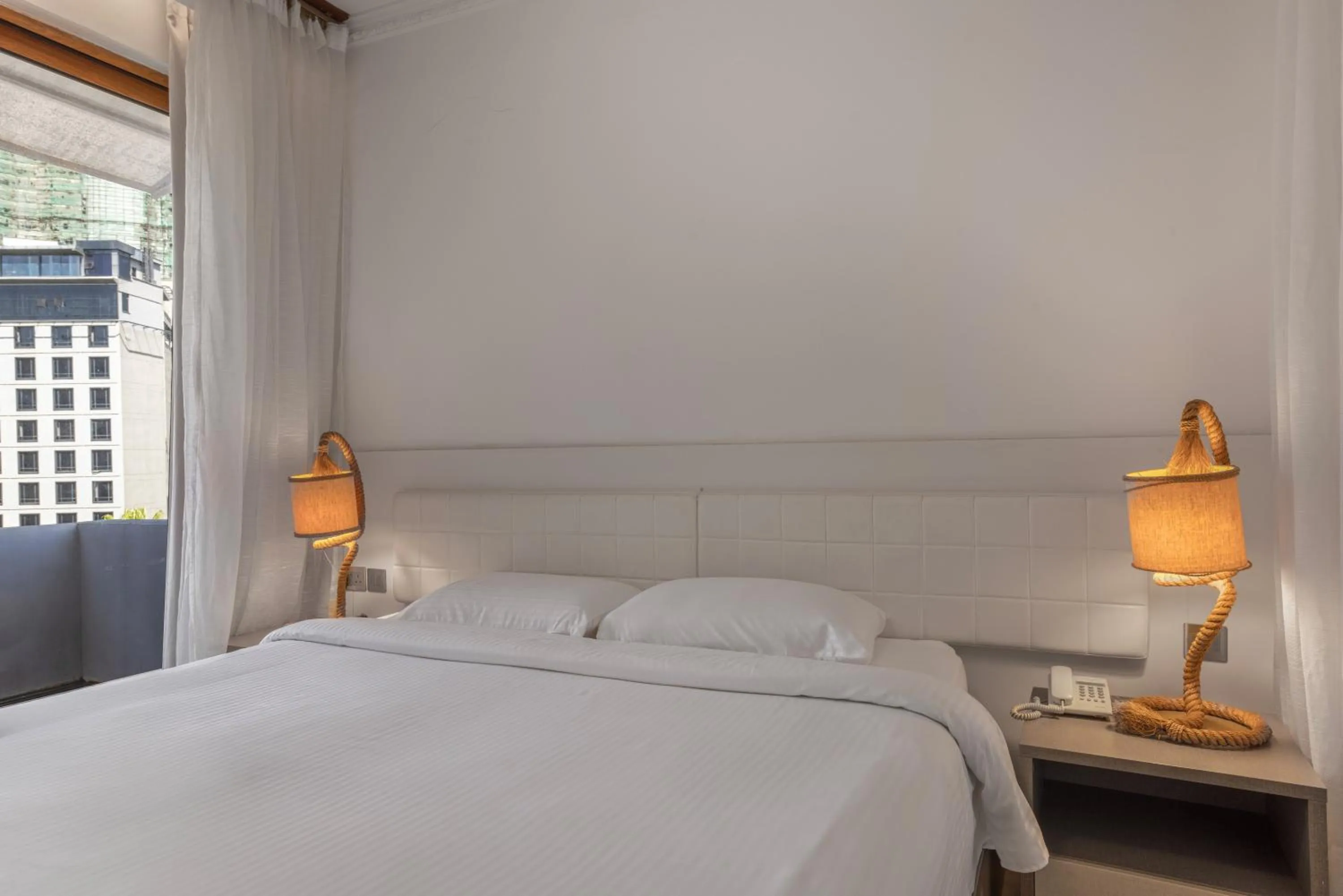 Bed in Kates Apartments