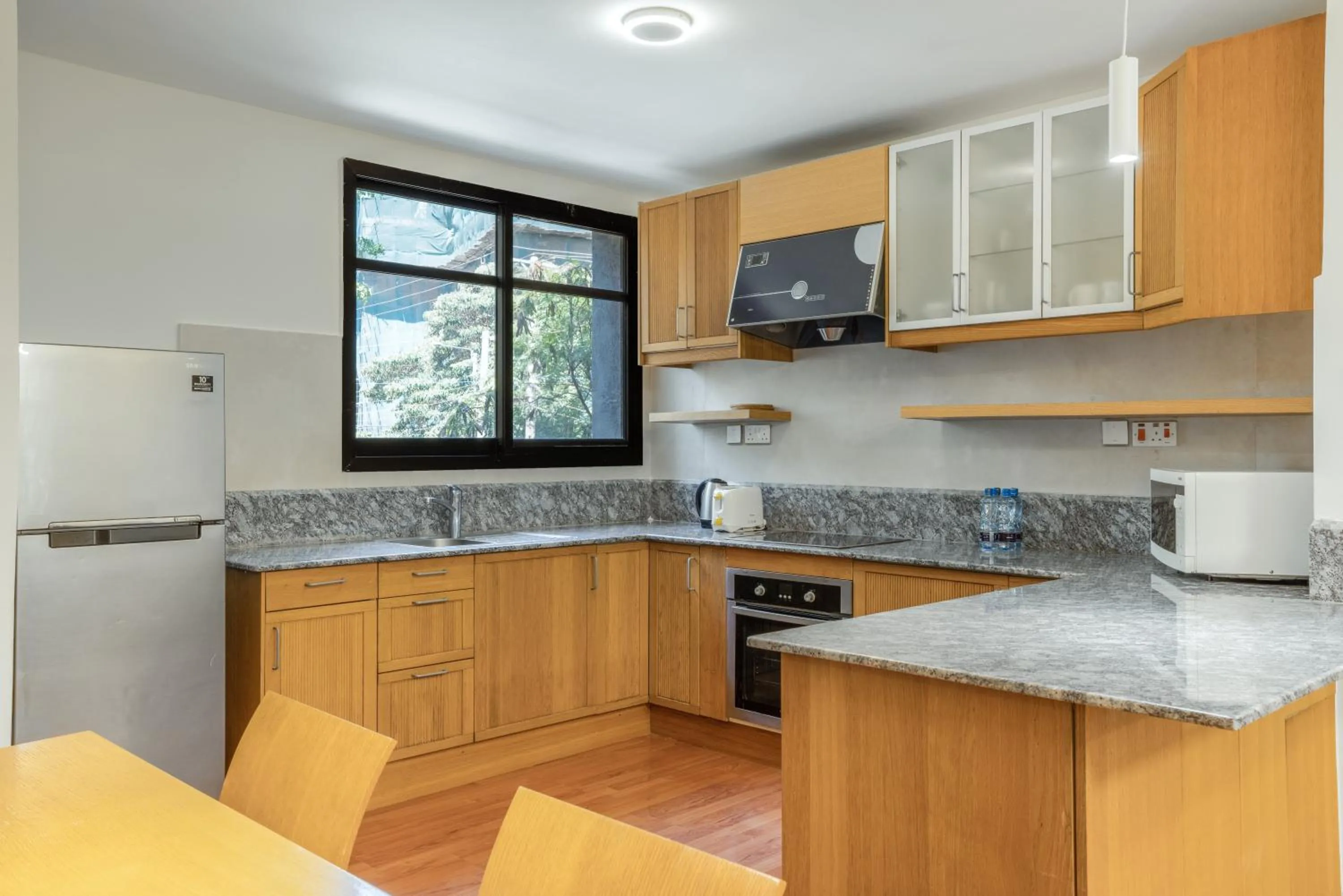 kitchen in Kates Apartments