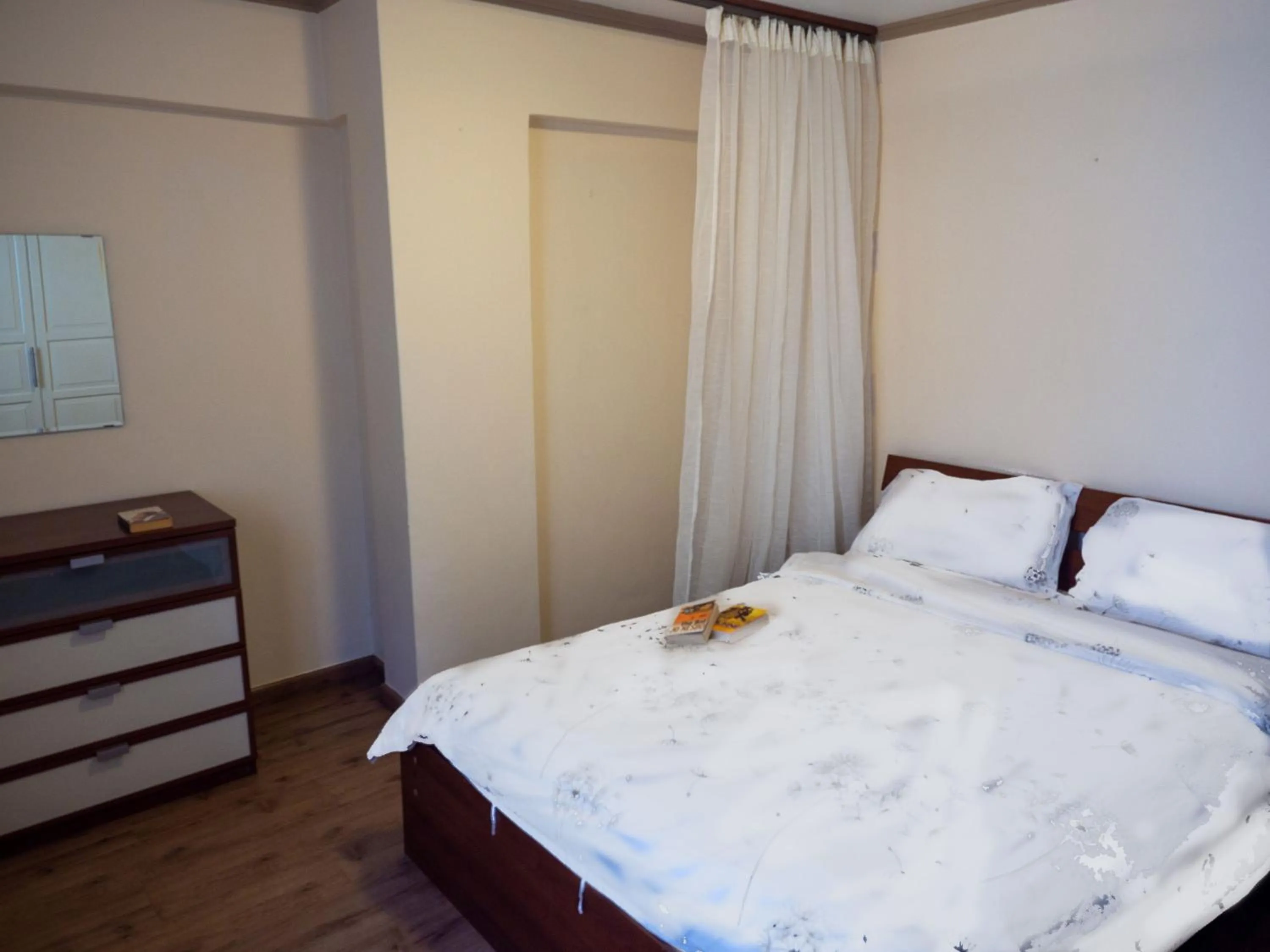 Bed in Kates Apartments