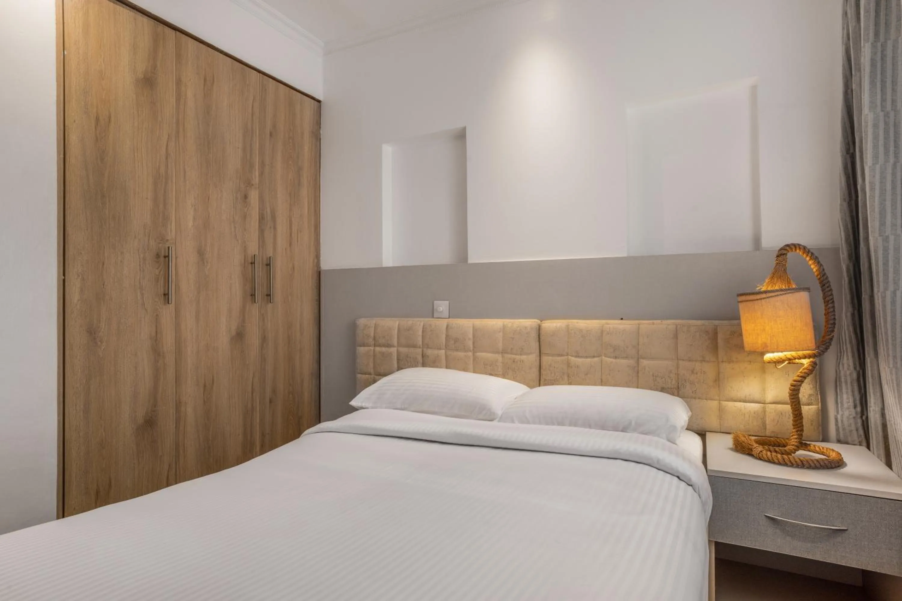 Bed in Kates Apartments