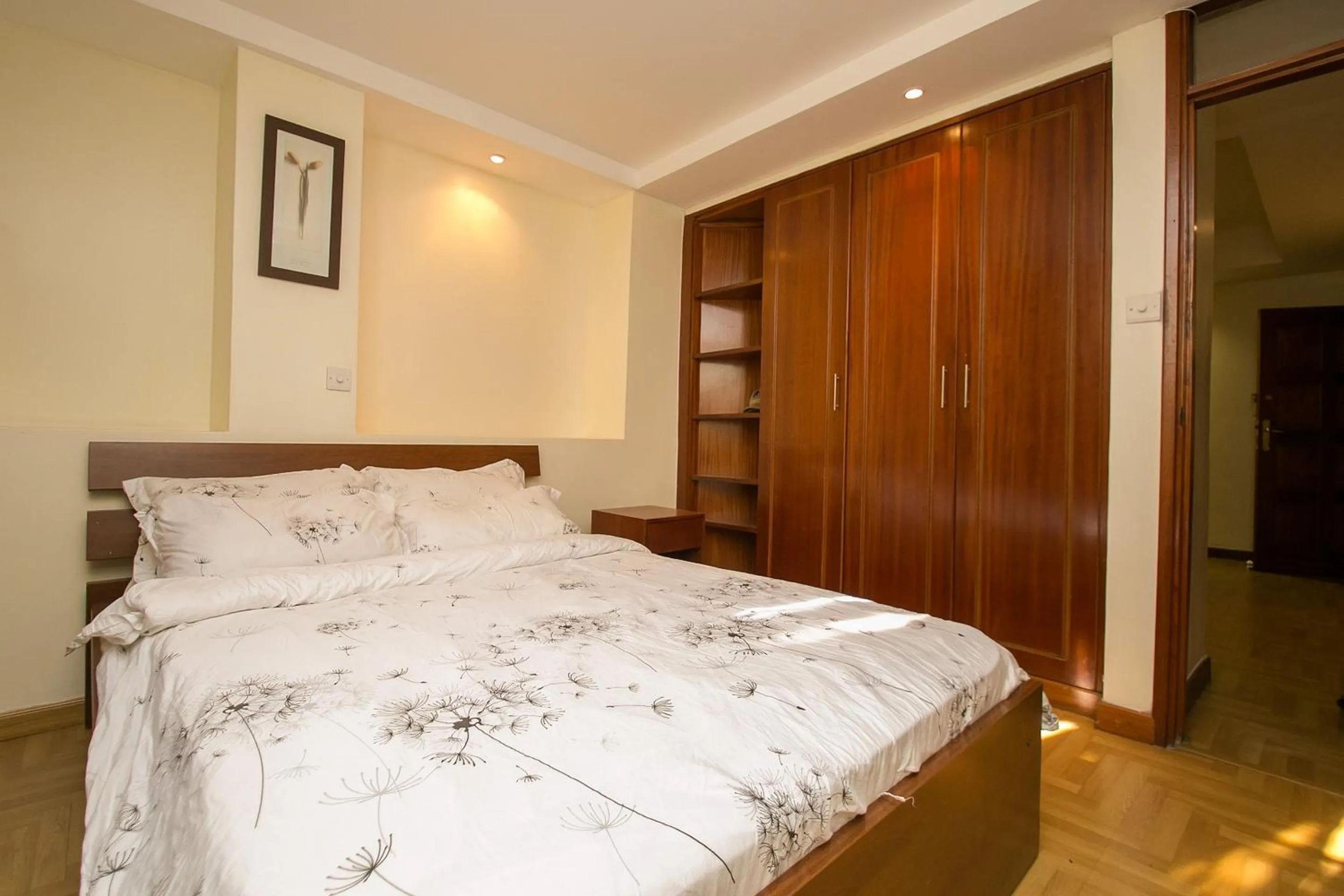 Bed in Kates Apartments