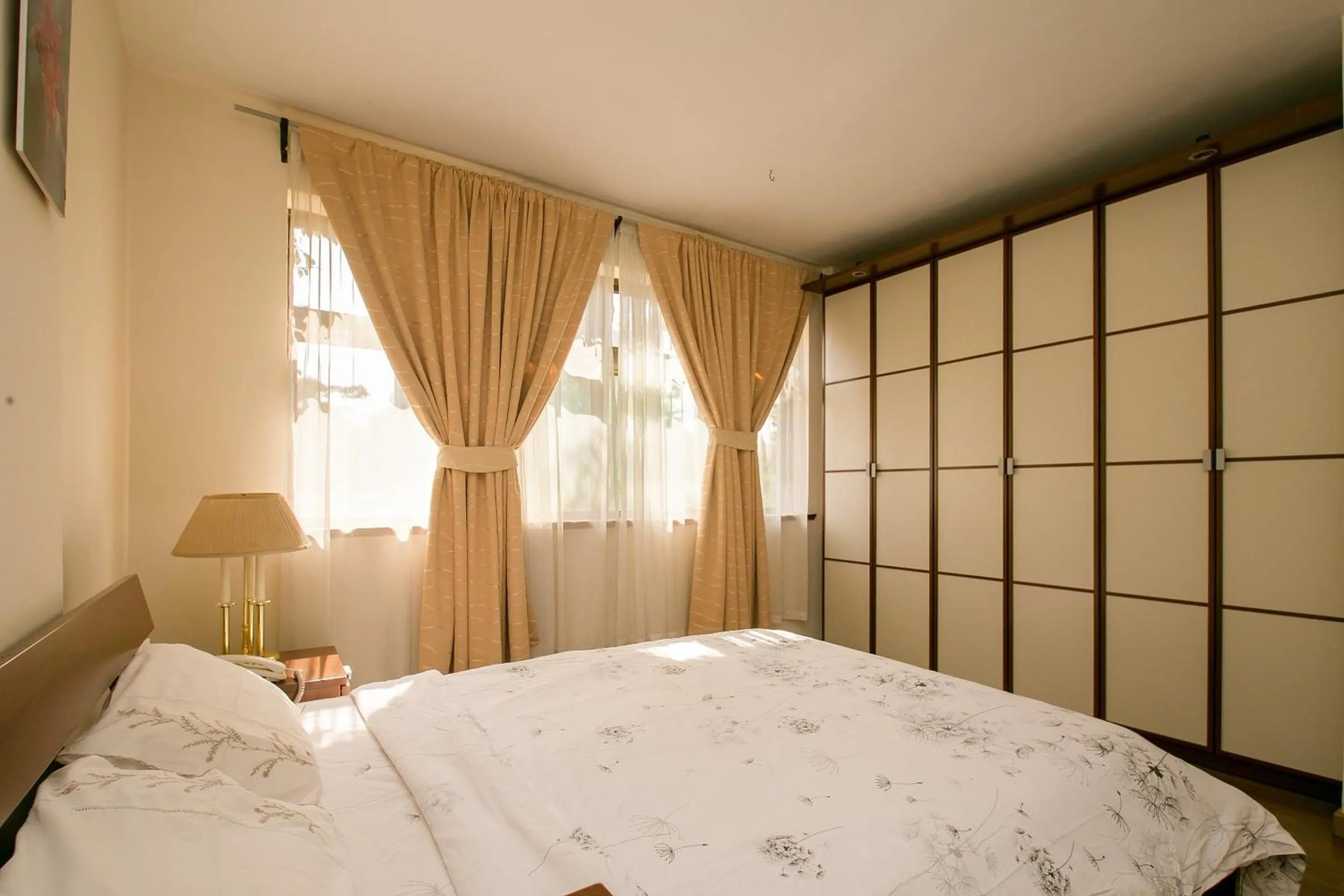 Bed in Kates Apartments