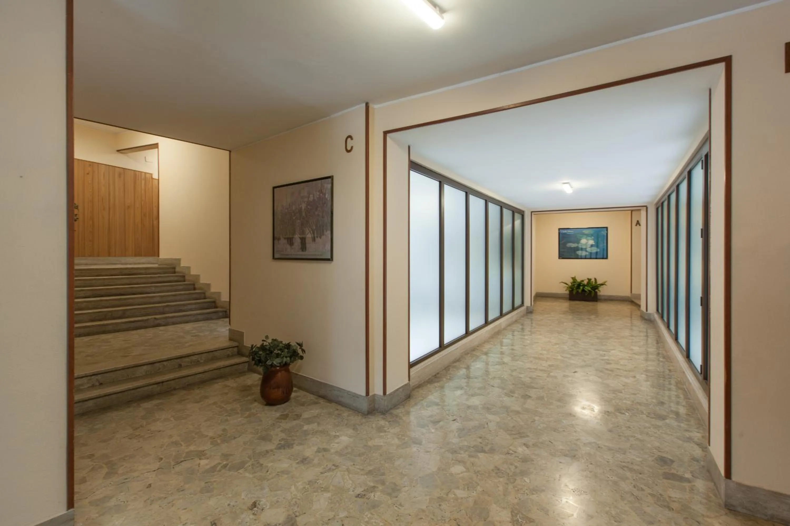 Decorative detail in Dormi a Roma