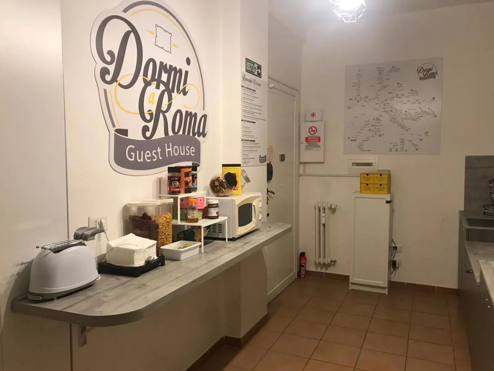 Coffee/tea facilities in Dormi a Roma