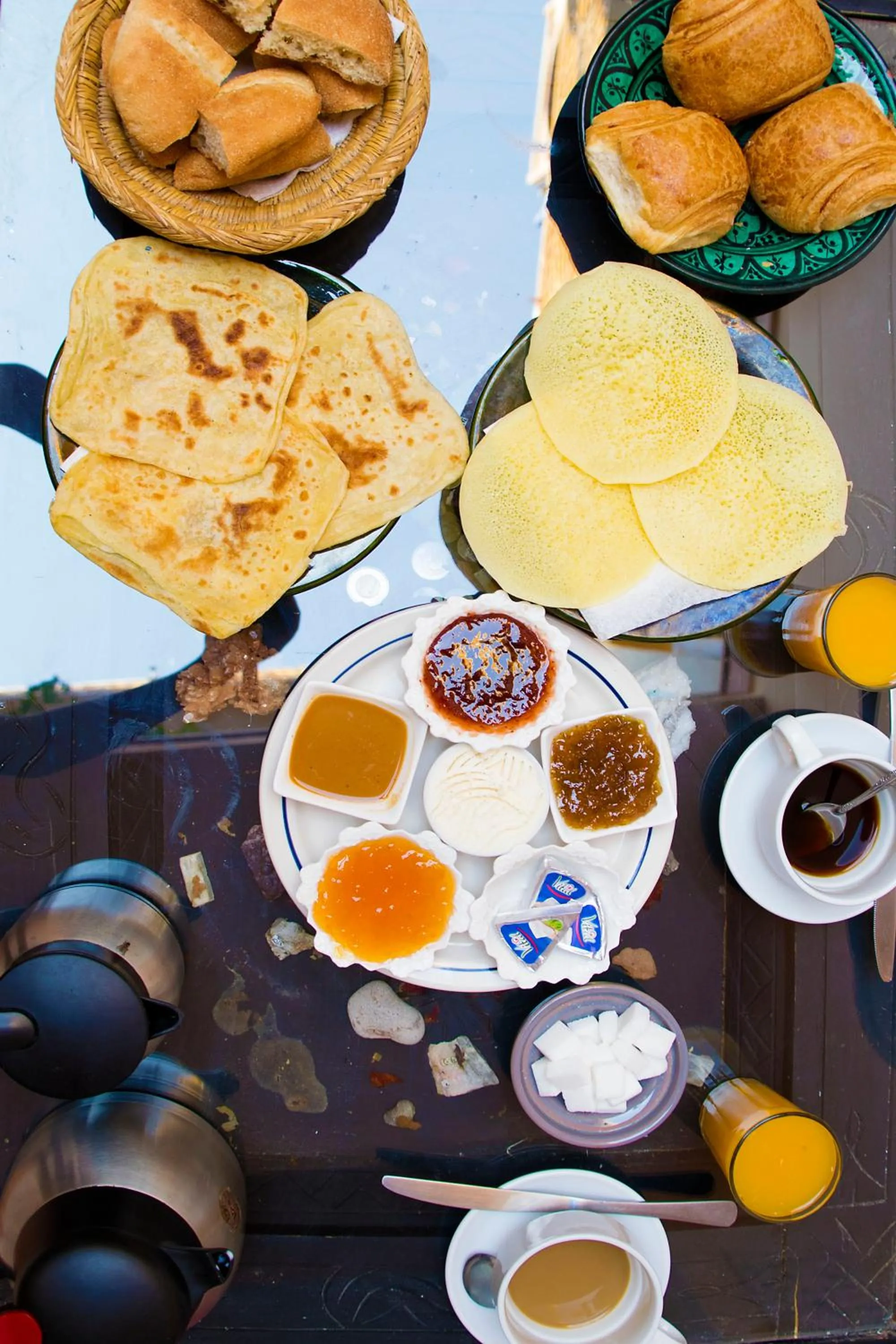 Food and drinks in Riad Jenan Adam