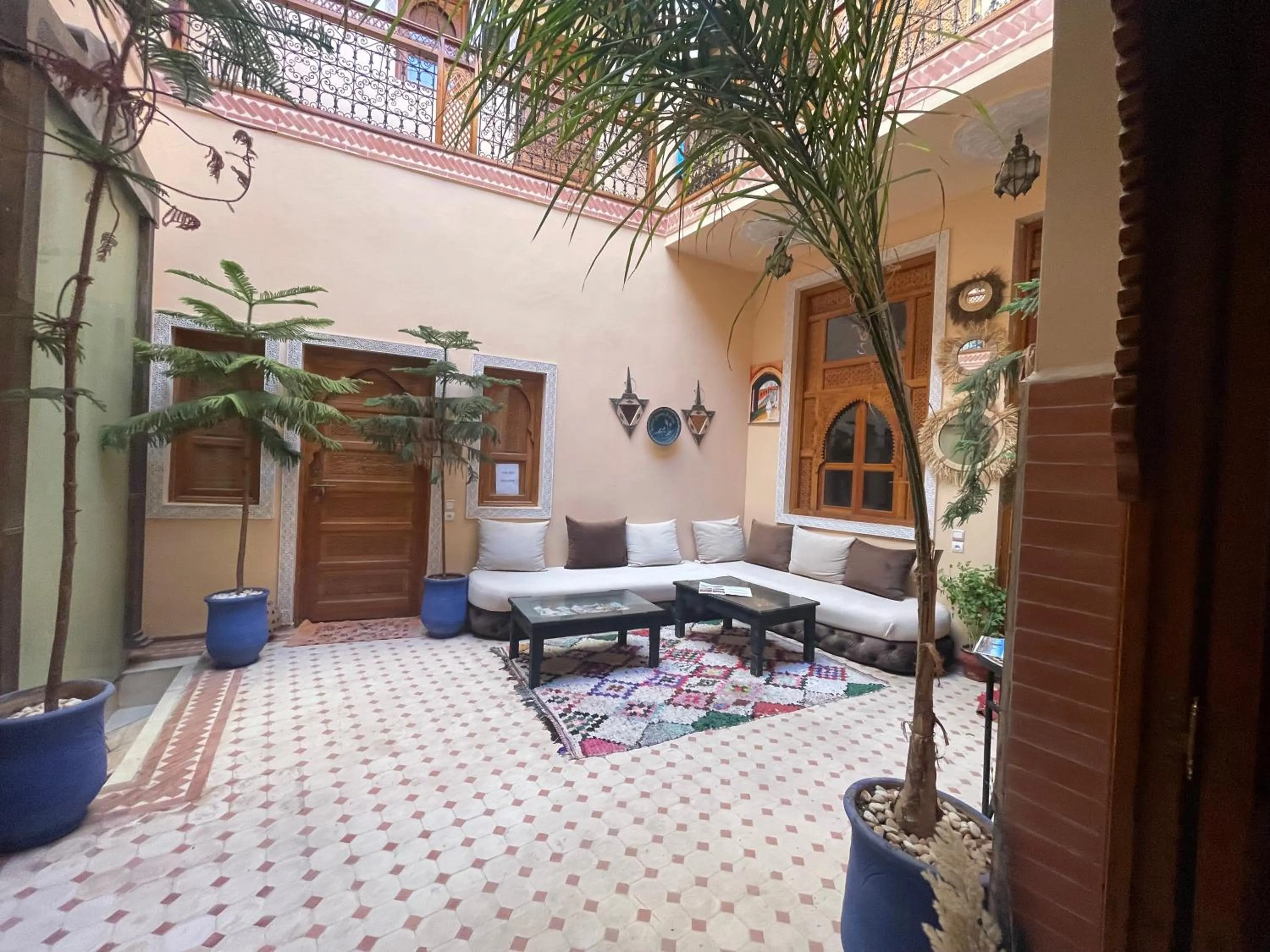 Patio in Riad Jenan Adam