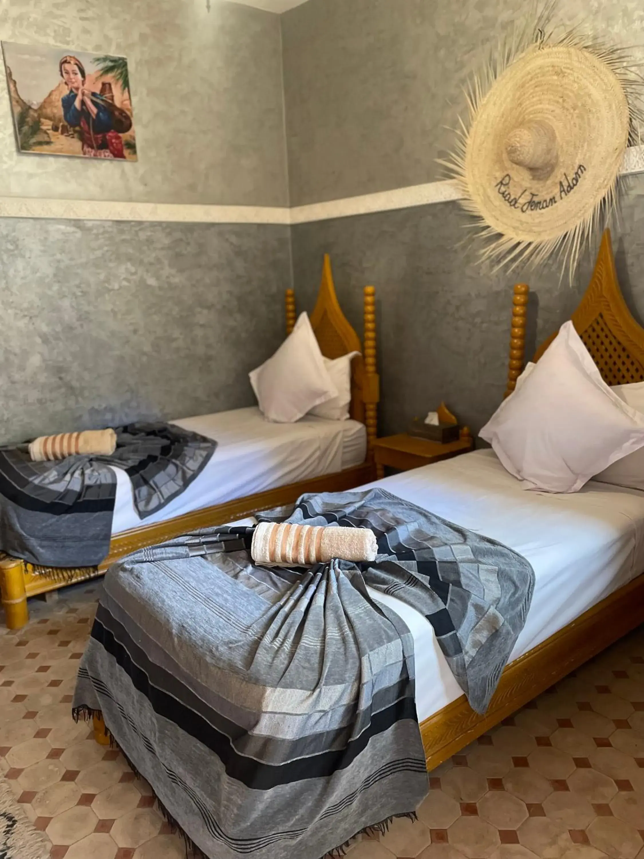 Standard Twin Room in Riad Jenan Adam Standard Twin Room in Riad Jenan Adam