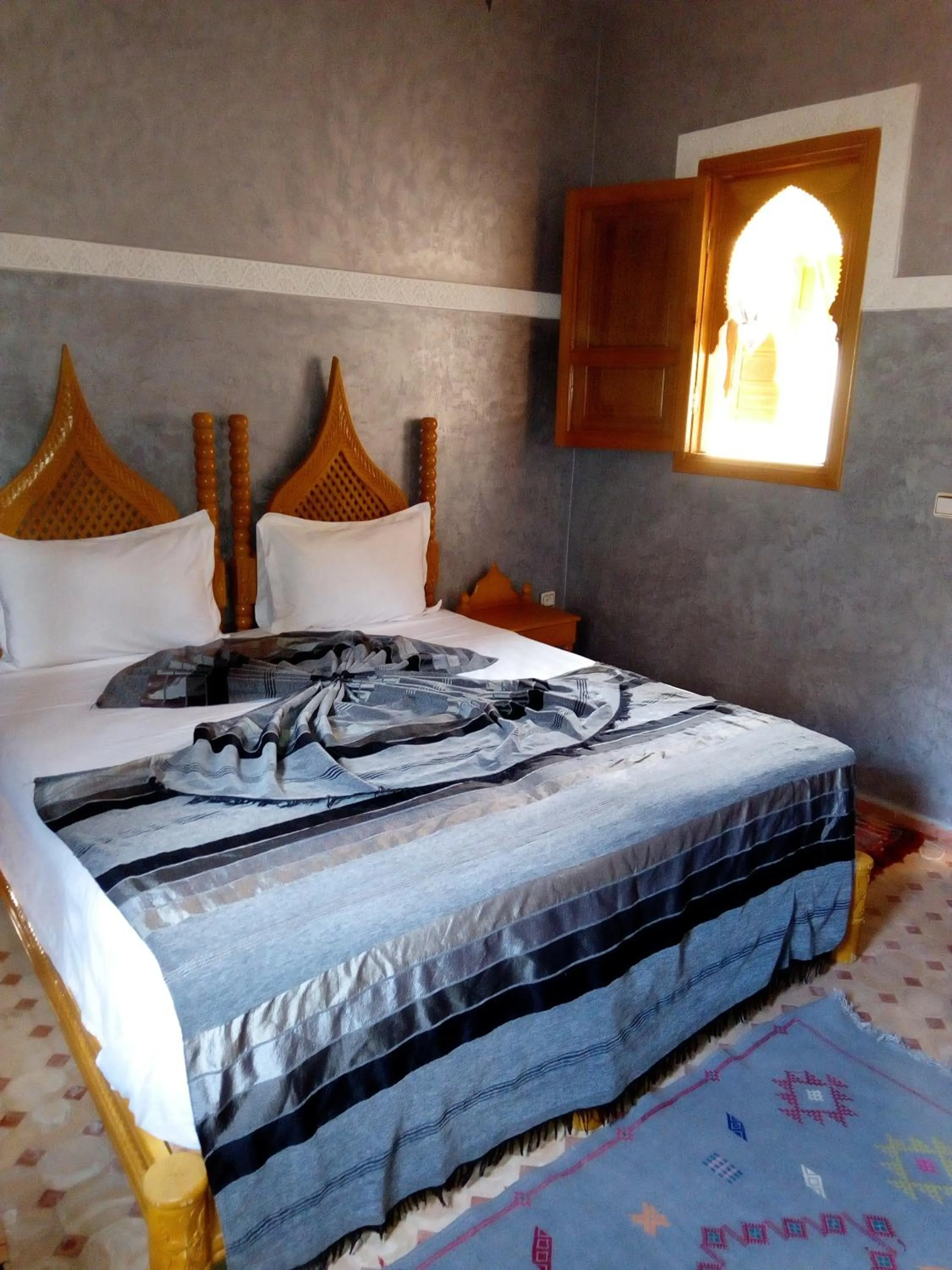 View (from property/room), Bed in Riad Jenan Adam