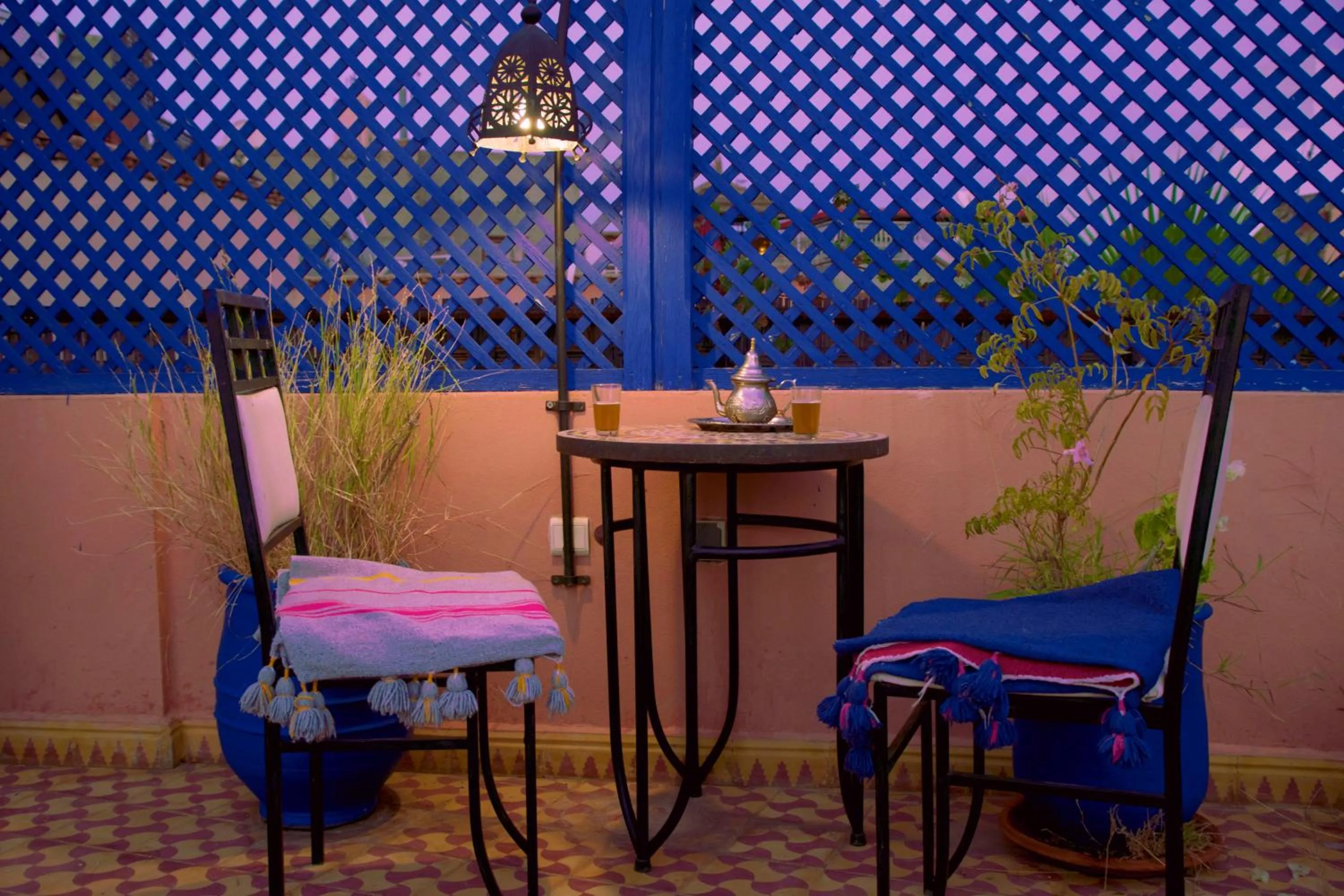 Patio in Riad Jenan Adam