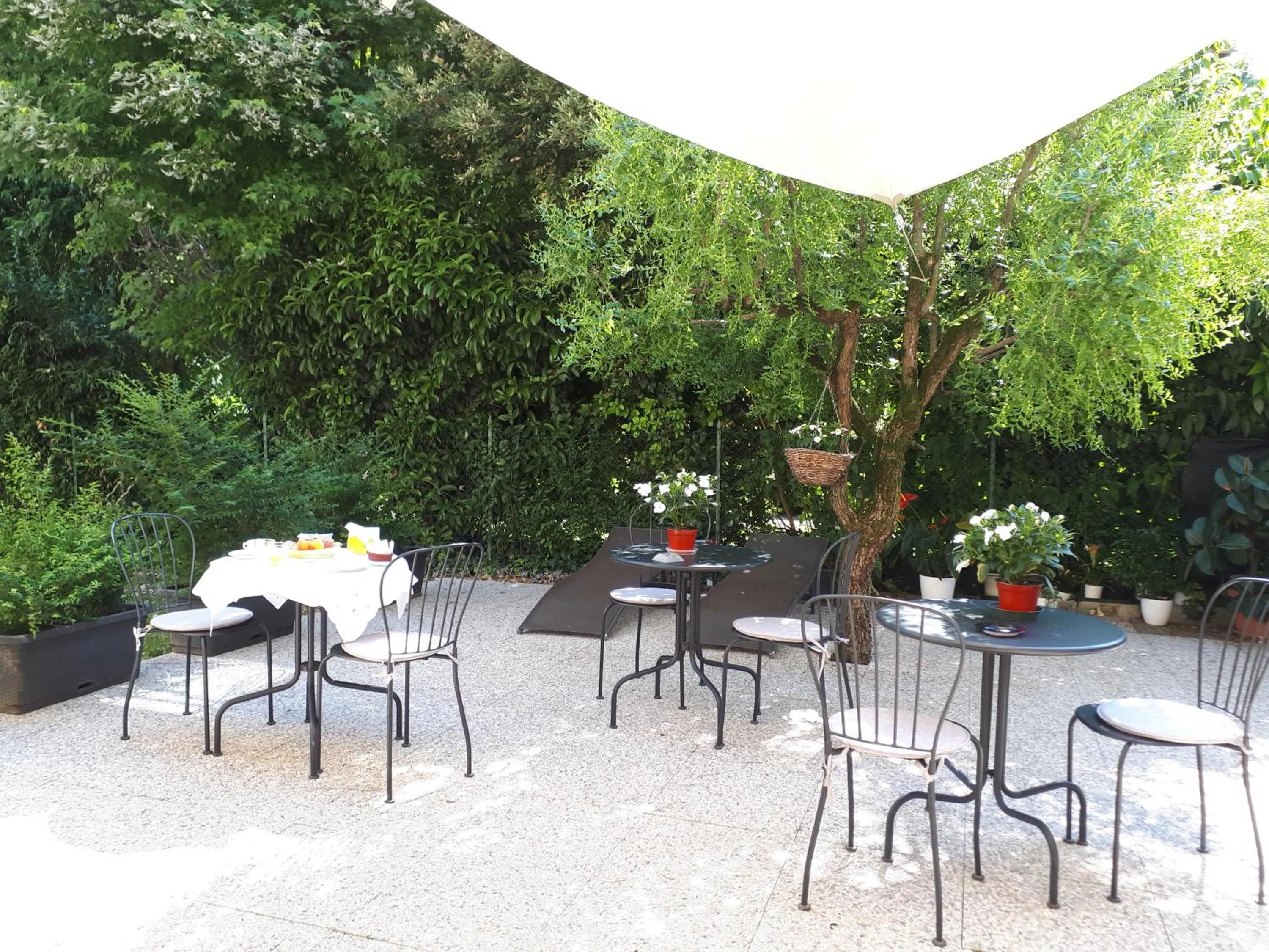 Patio in B&B Ca' Rina