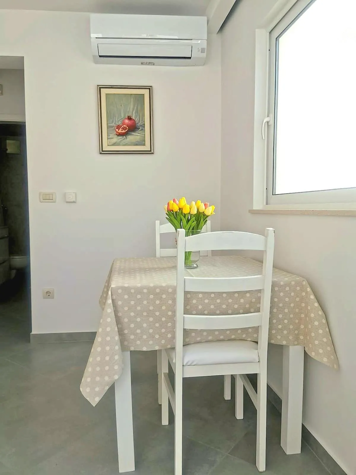 Seating area in Imperium Apartments
