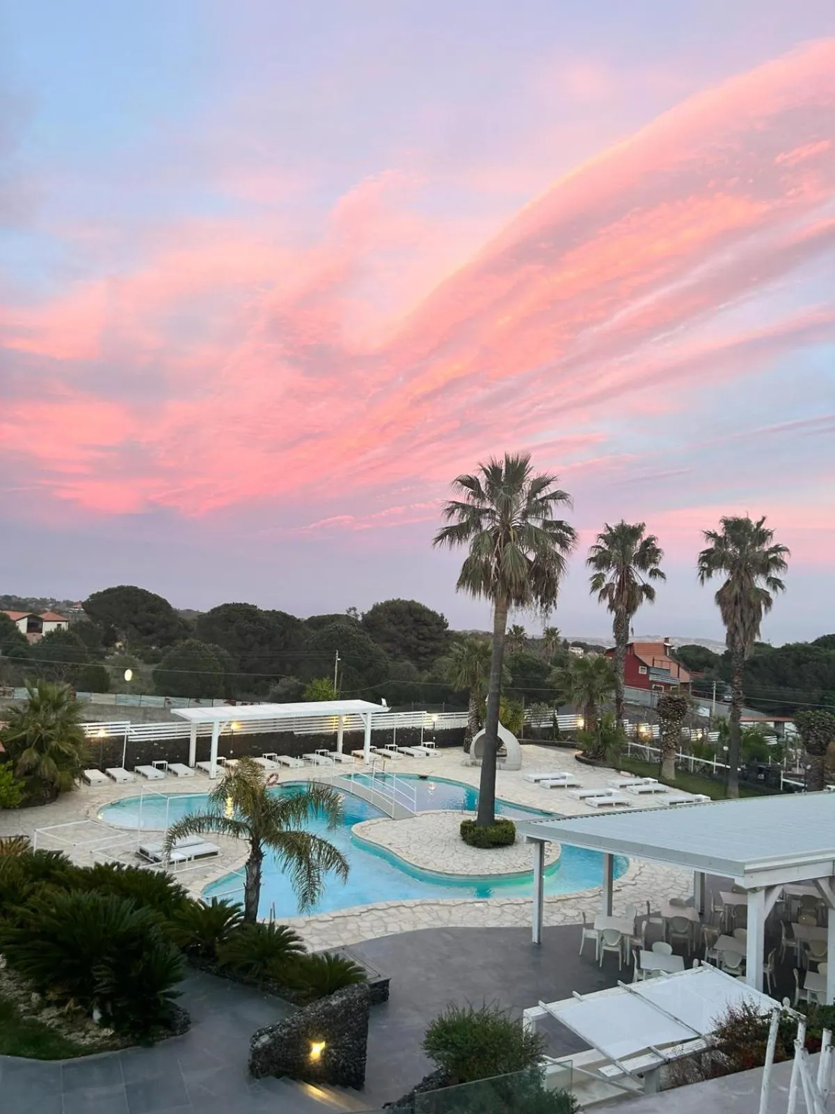 Swimming pool in Michelangelo Etna Hotel