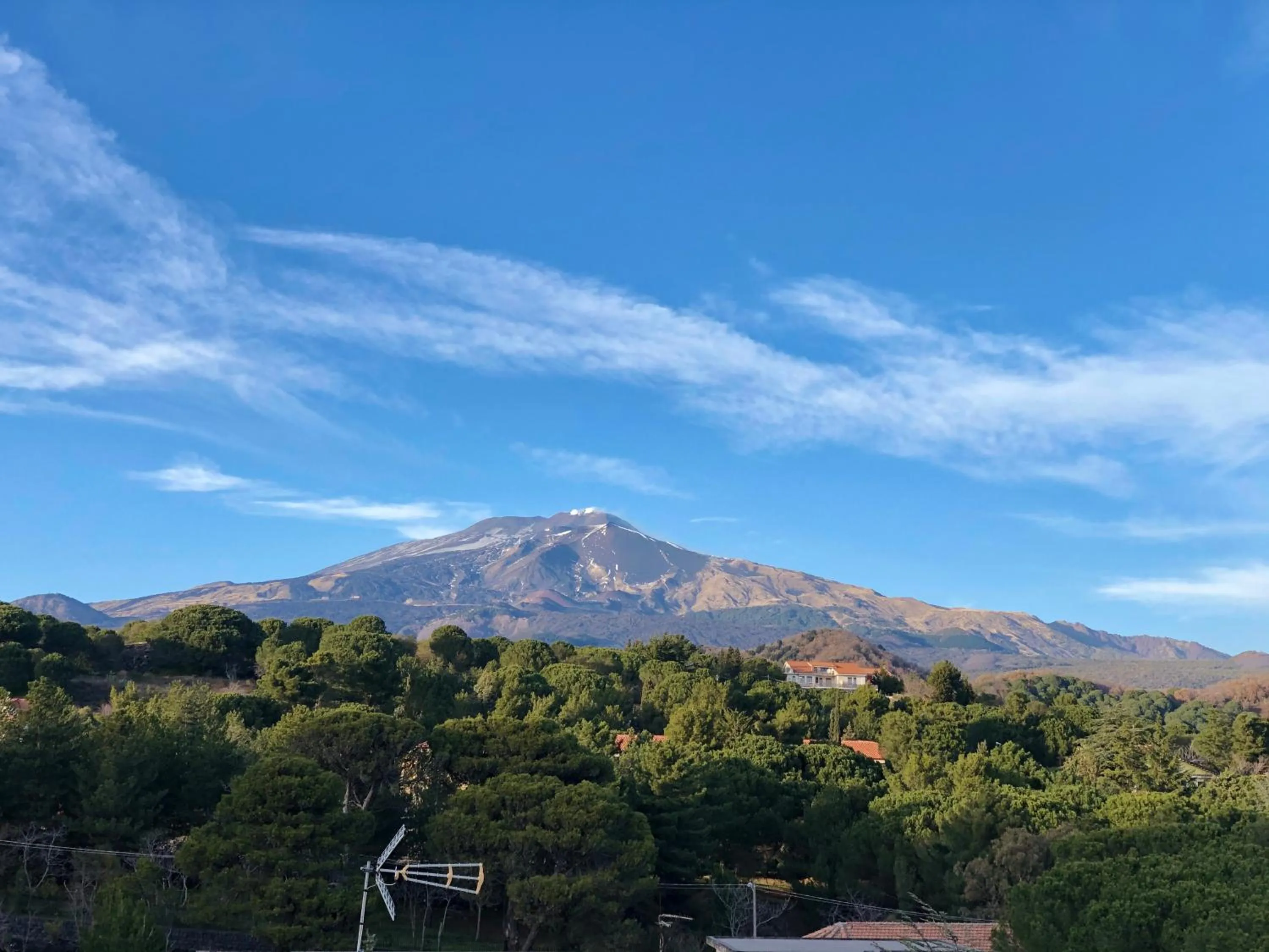 Mountain view in Michelangelo Etna Hotel