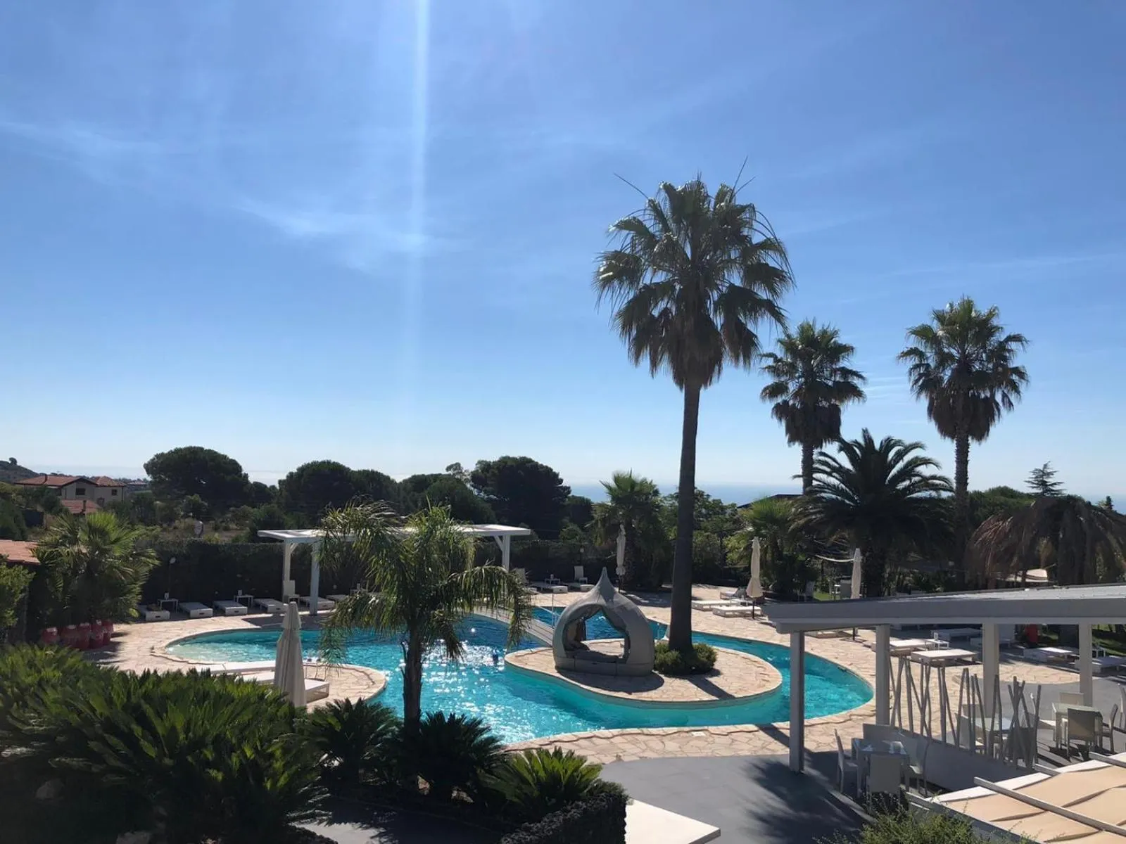 Swimming pool in Michelangelo Etna Hotel