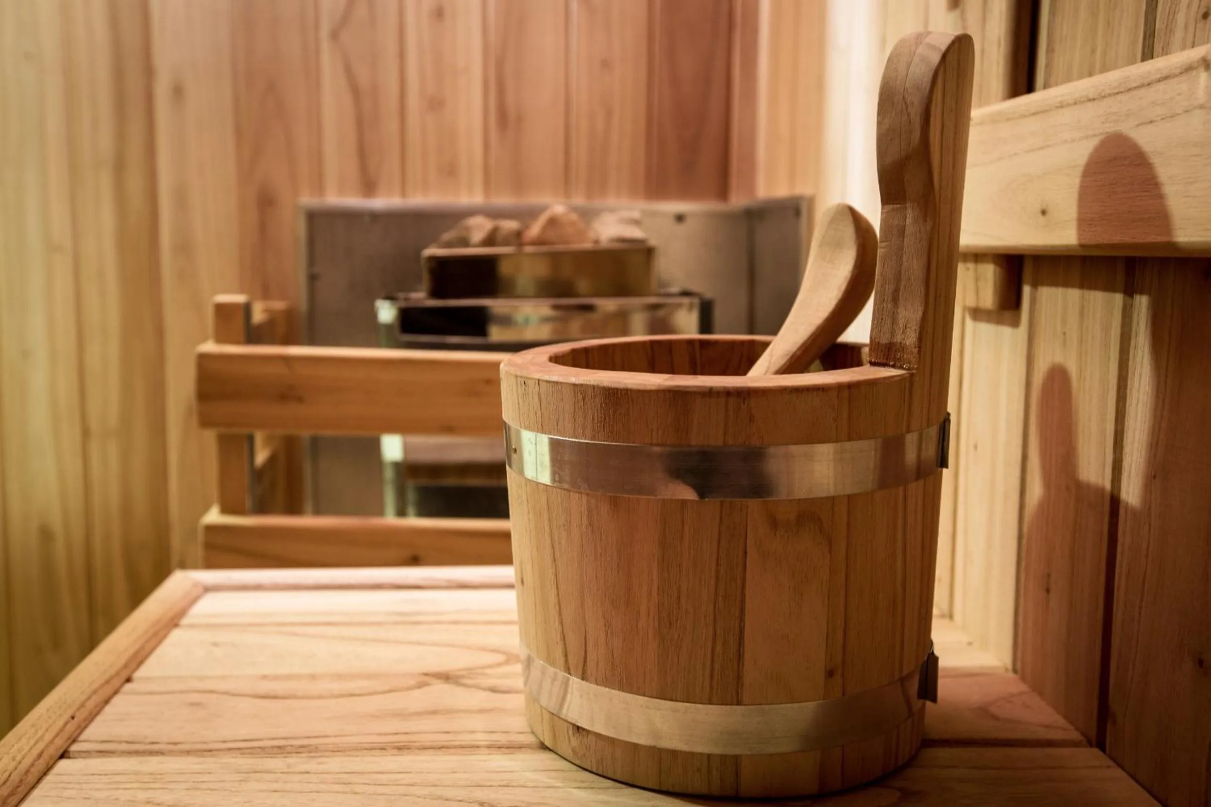 Sauna in Flaat Recoleta Plaza