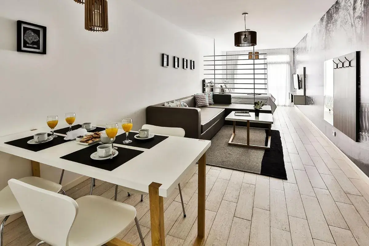 Living room in Flaat Recoleta Plaza Living room in Flaat Recoleta Plaza