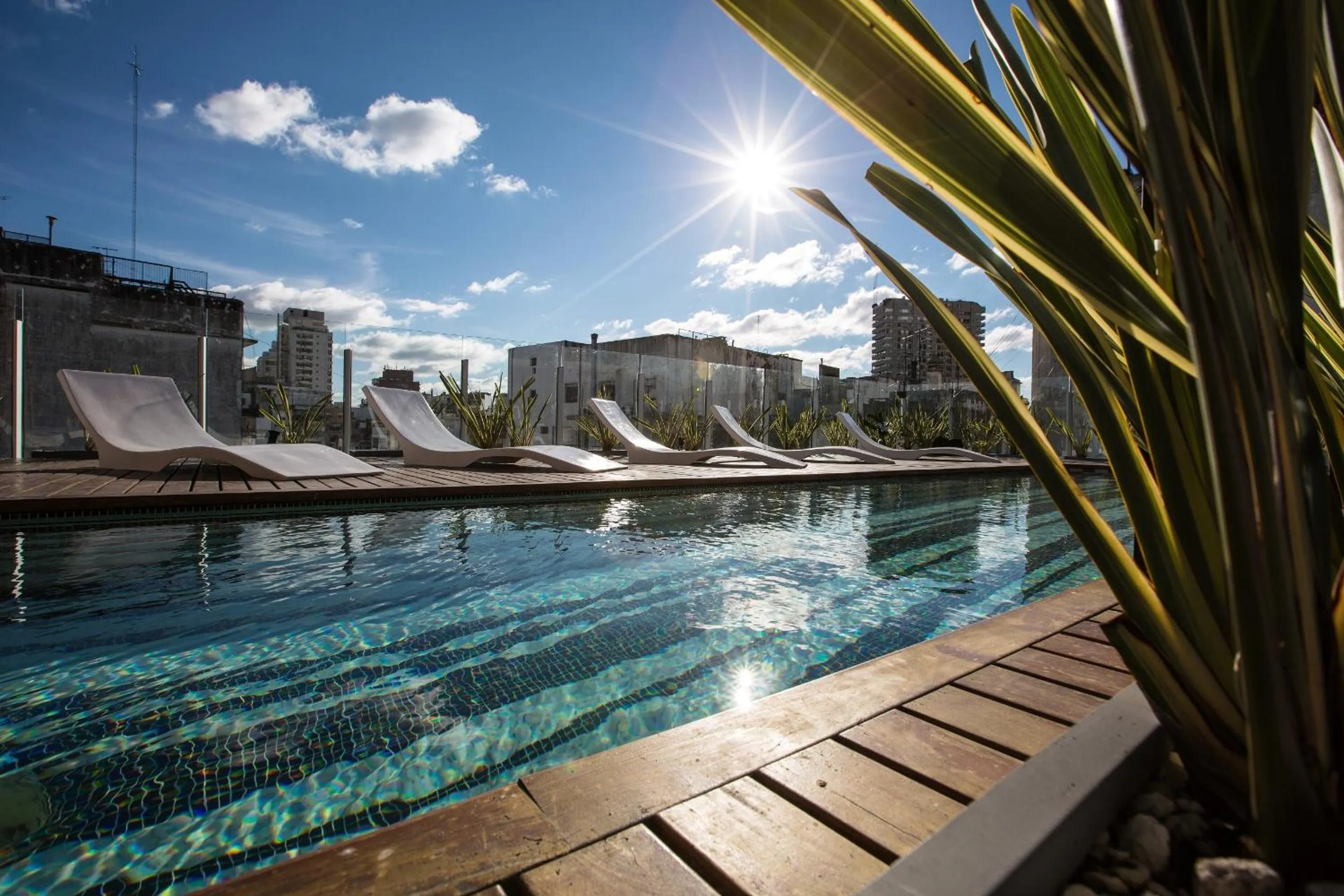 Solarium in Flaat Recoleta Plaza
