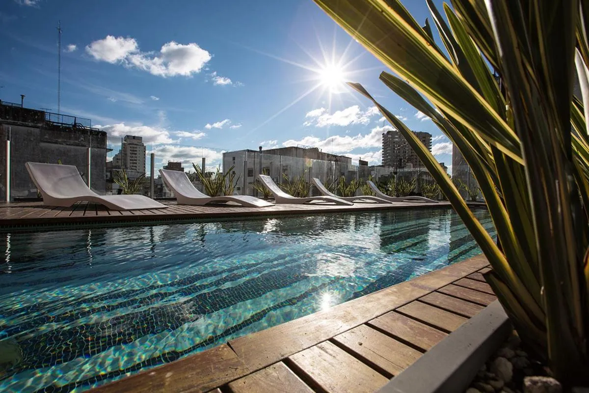 Swimming pool in Flaat Recoleta Plaza