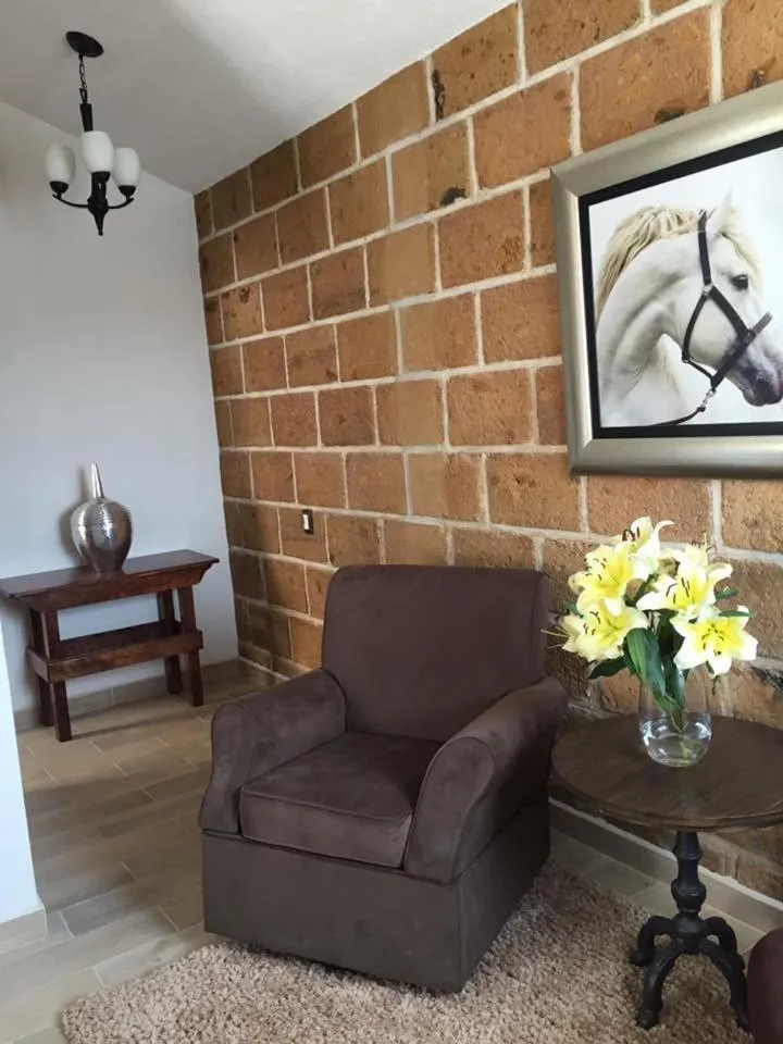 Seating area in Cabañas Rancho San Jorge