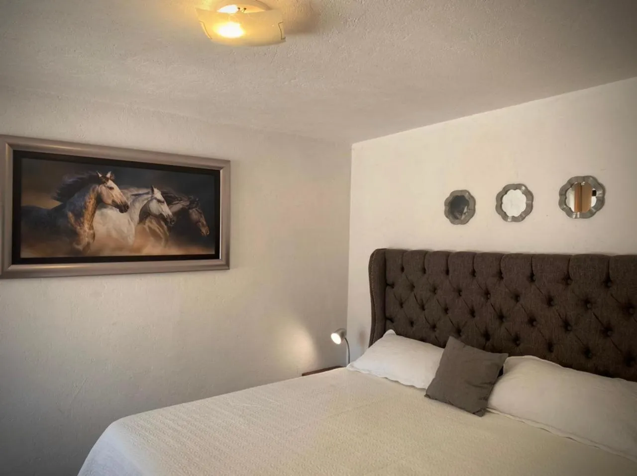 Bed in Cabañas Rancho San Jorge