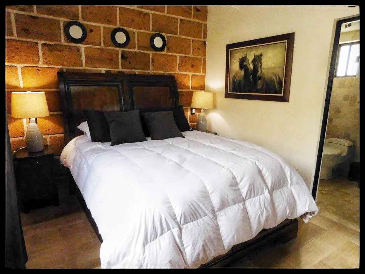 Bed in Cabañas Rancho San Jorge