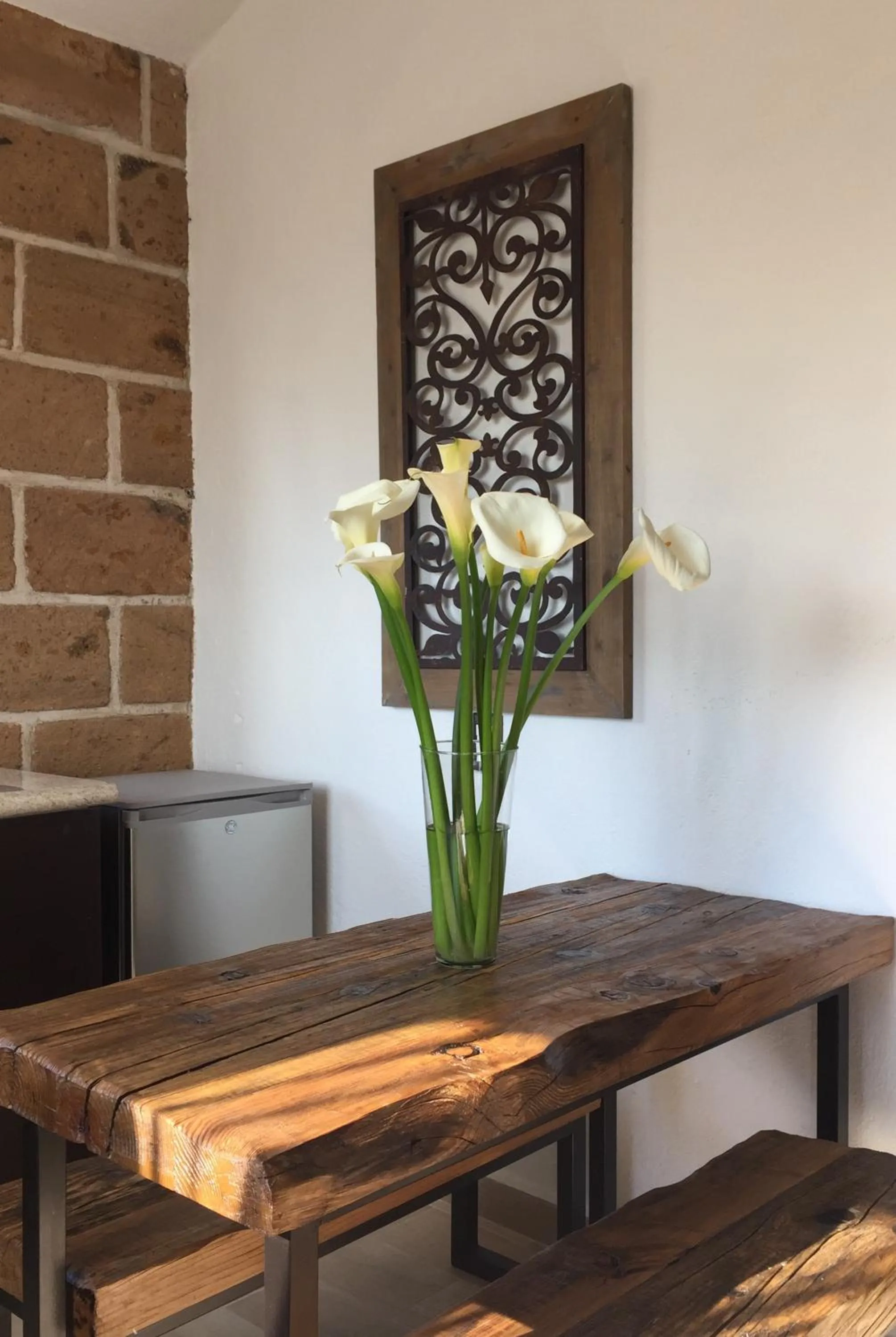 Decorative detail in Cabañas Rancho San Jorge