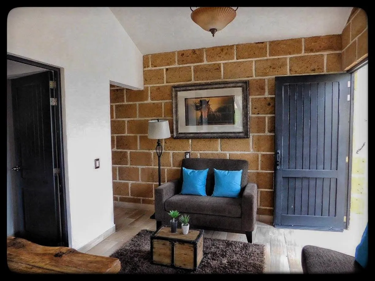 Living room in Cabañas Rancho San Jorge