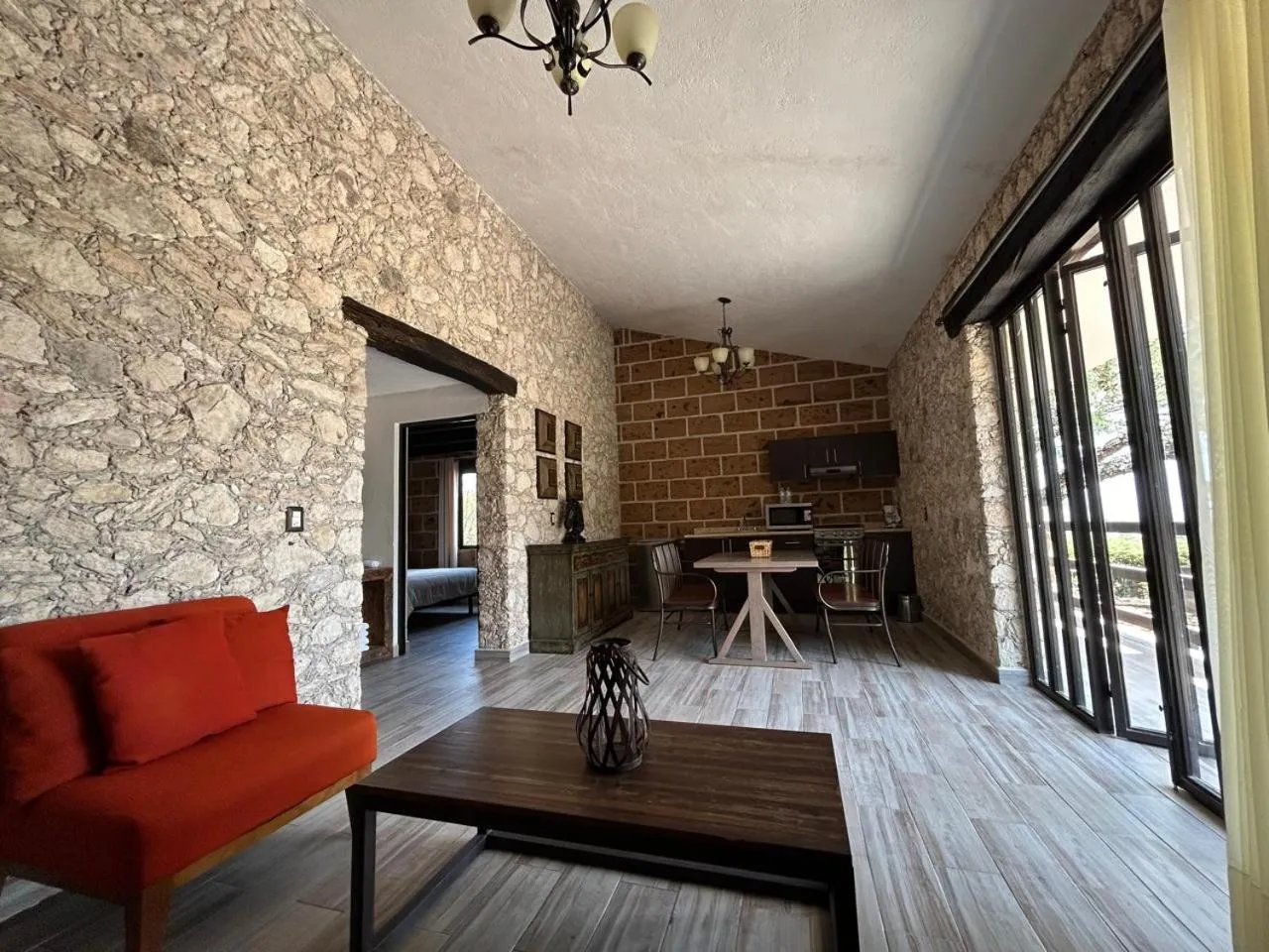Living room in Cabañas Rancho San Jorge