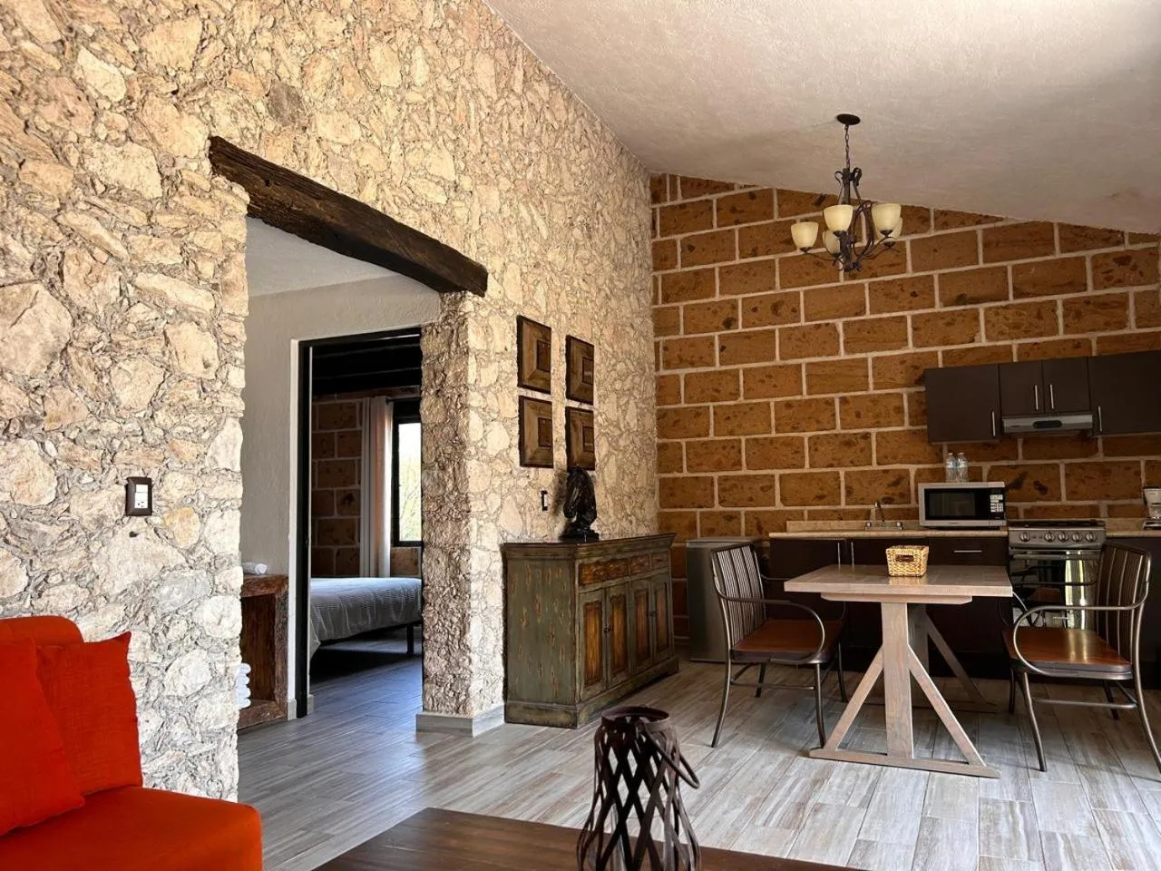Living room in Cabañas Rancho San Jorge