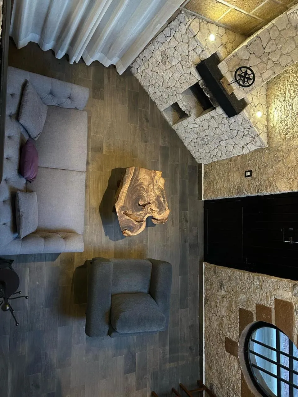 Living room in Cabañas Rancho San Jorge