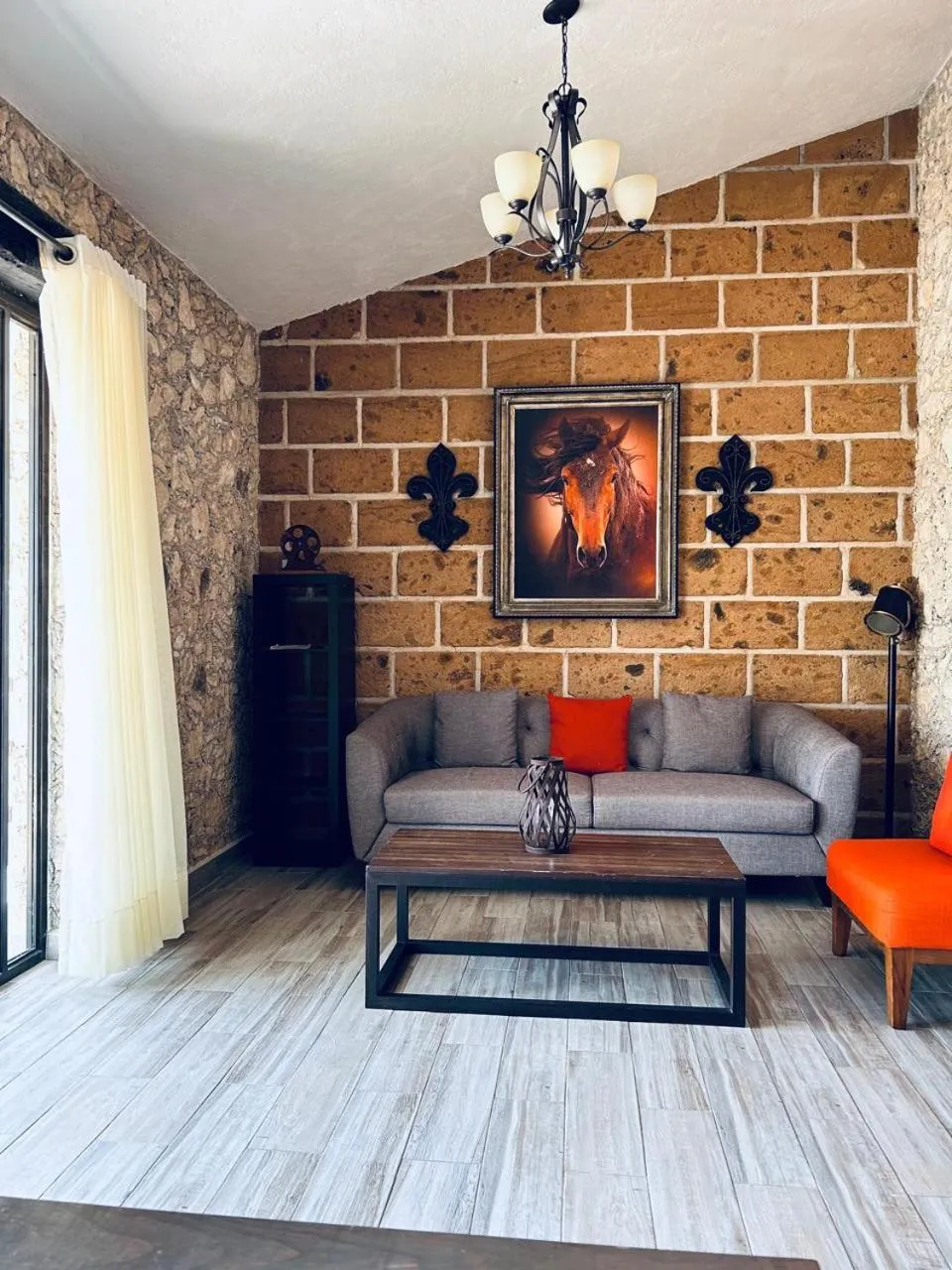 Living room in Cabañas Rancho San Jorge