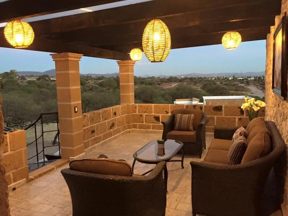 Balcony/Terrace in Cabañas Rancho San Jorge