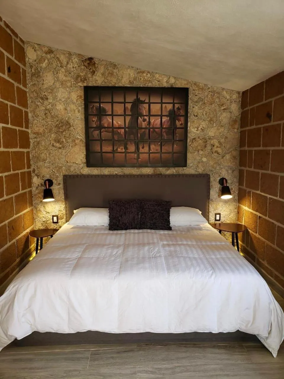 Bed in Cabañas Rancho San Jorge