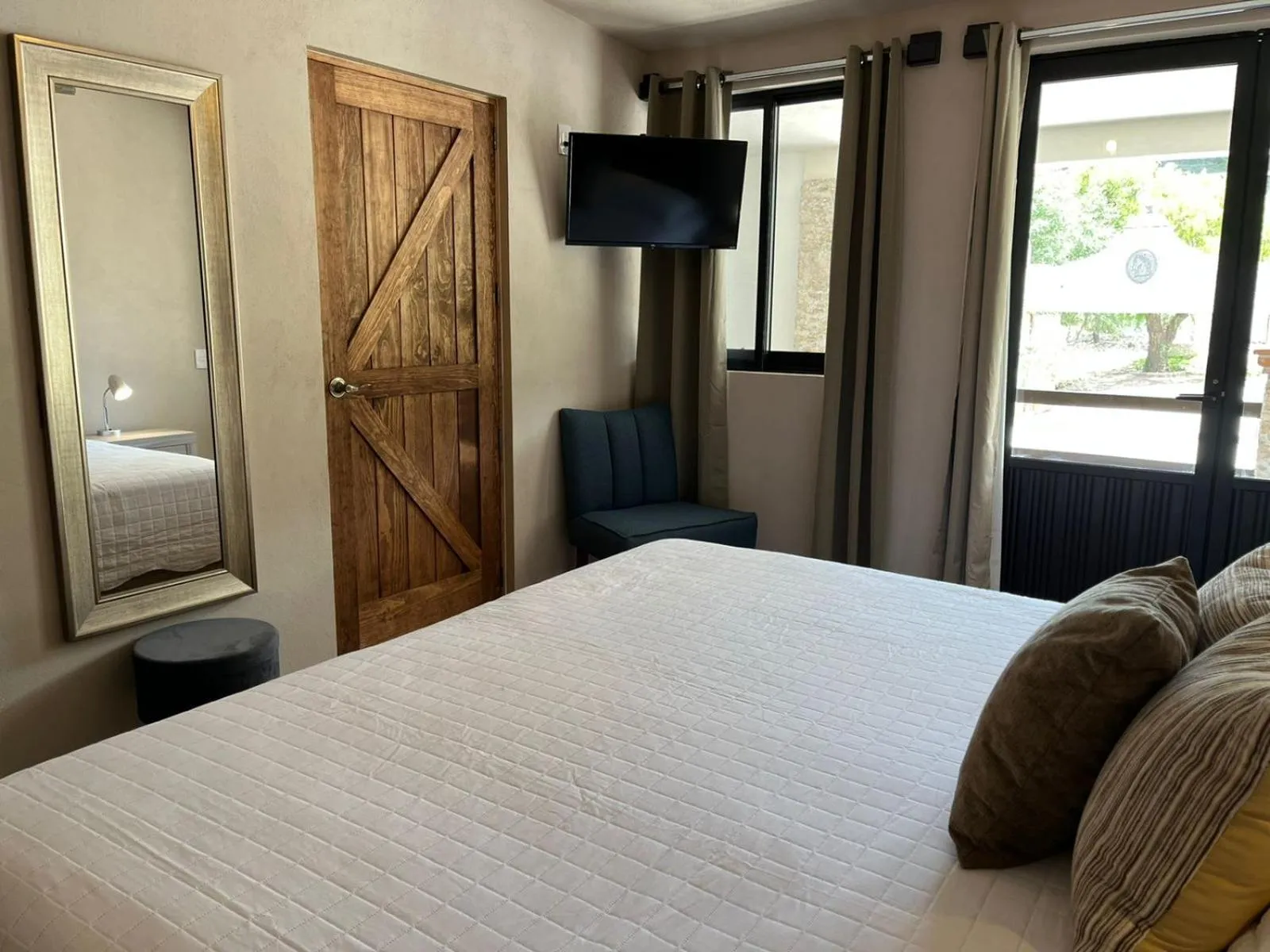 Bed in Cabañas Rancho San Jorge