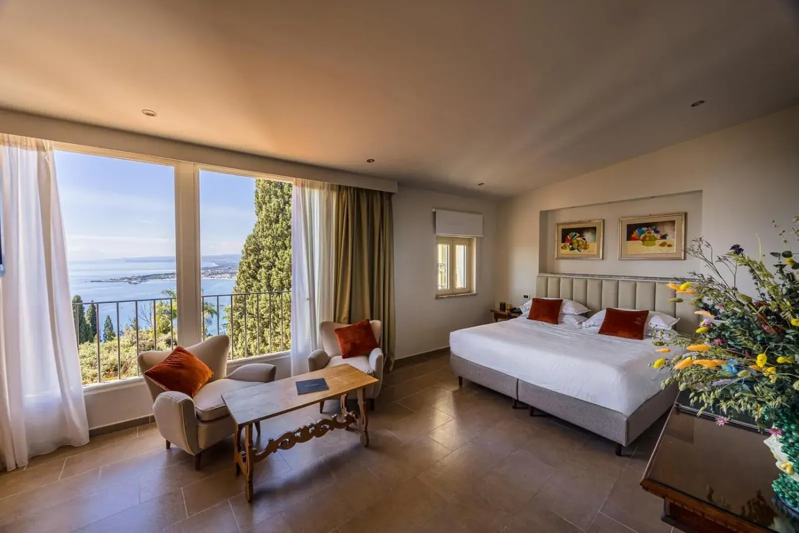 Bedroom, Bed in Hotel Villa Paradiso Bedroom, Bed in Hotel Villa Paradiso