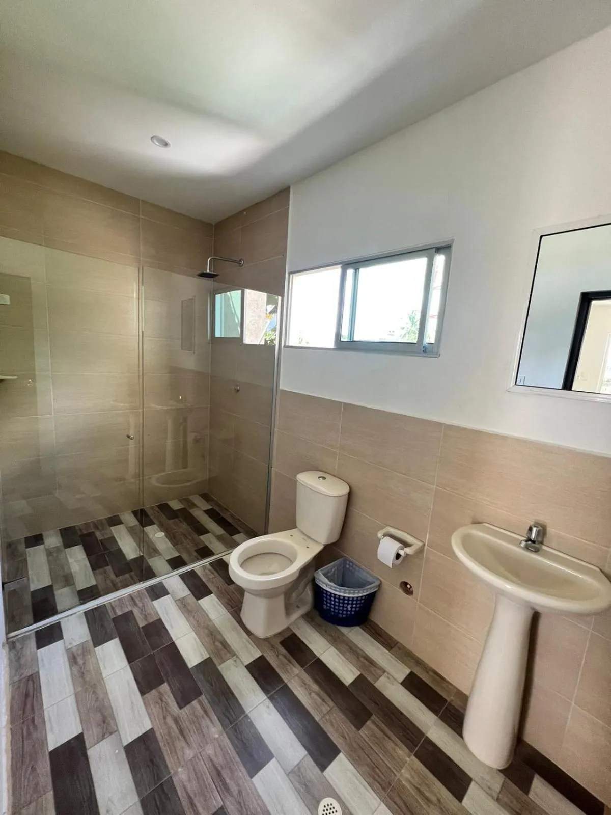 Shower in Hotel y Piscina Villa Maria Uribia