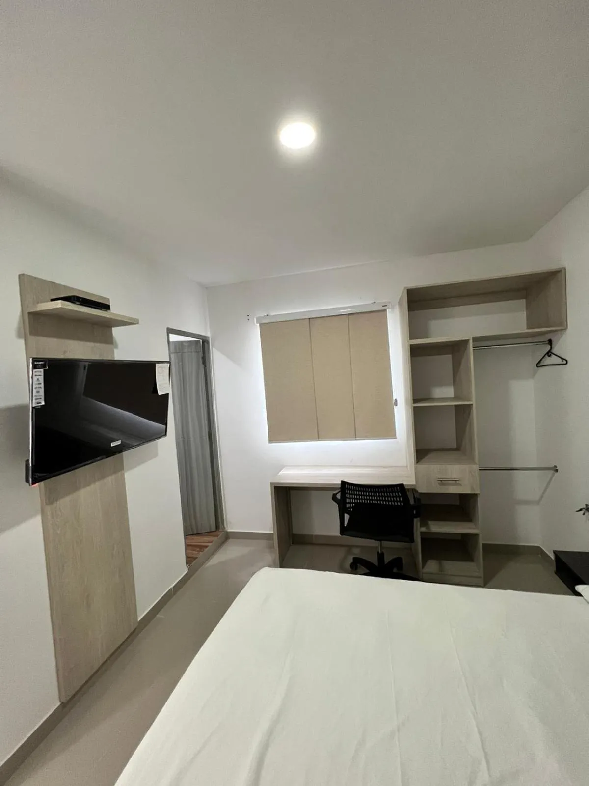 TV and multimedia, Bed in Hotel y Piscina Villa Maria Uribia