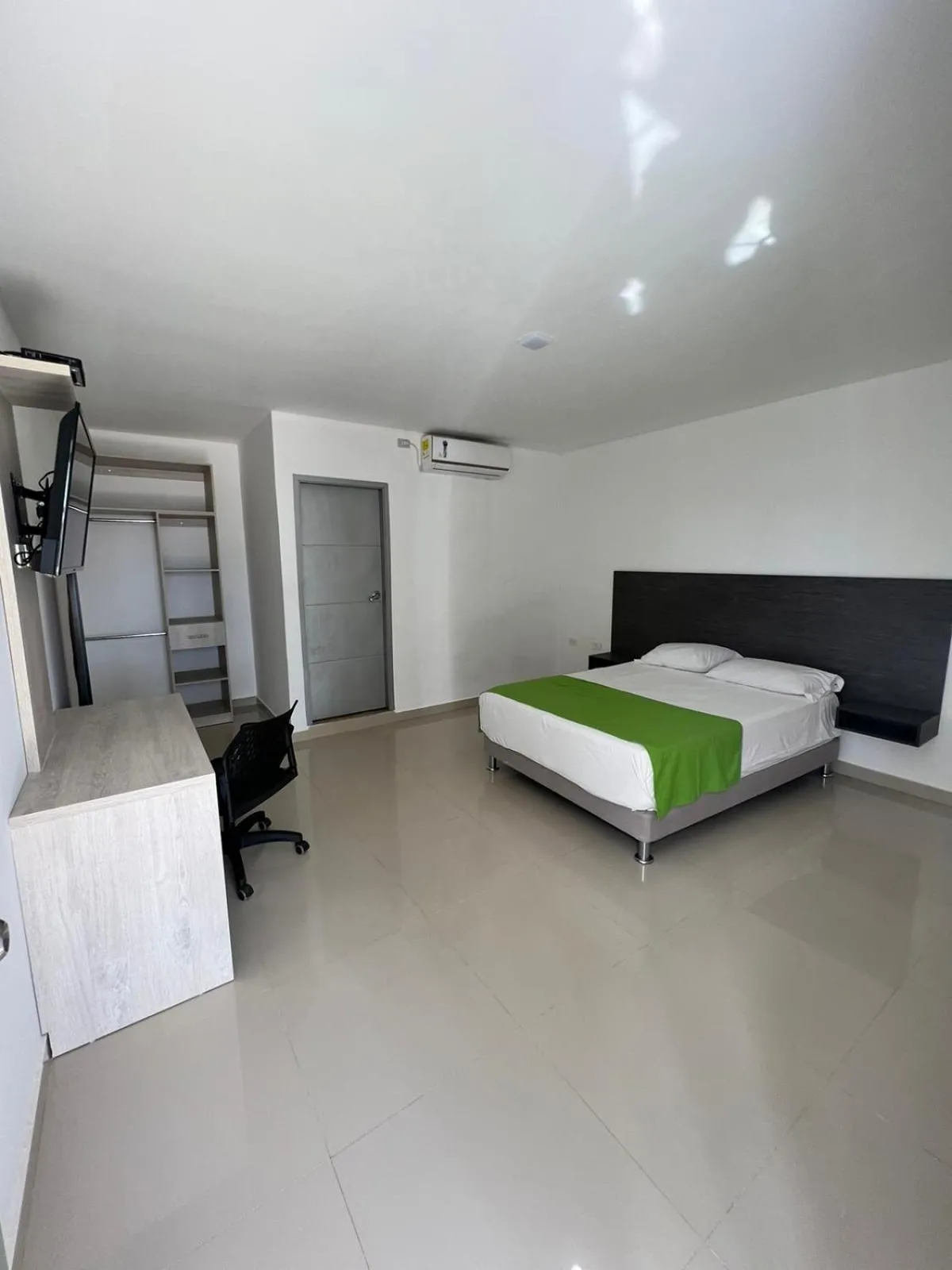 Bed in Hotel y Piscina Villa Maria Uribia