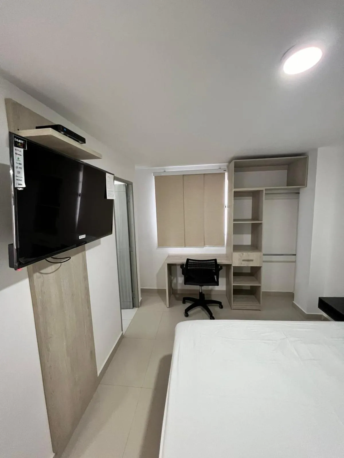 TV and multimedia, Bed in Hotel y Piscina Villa Maria Uribia