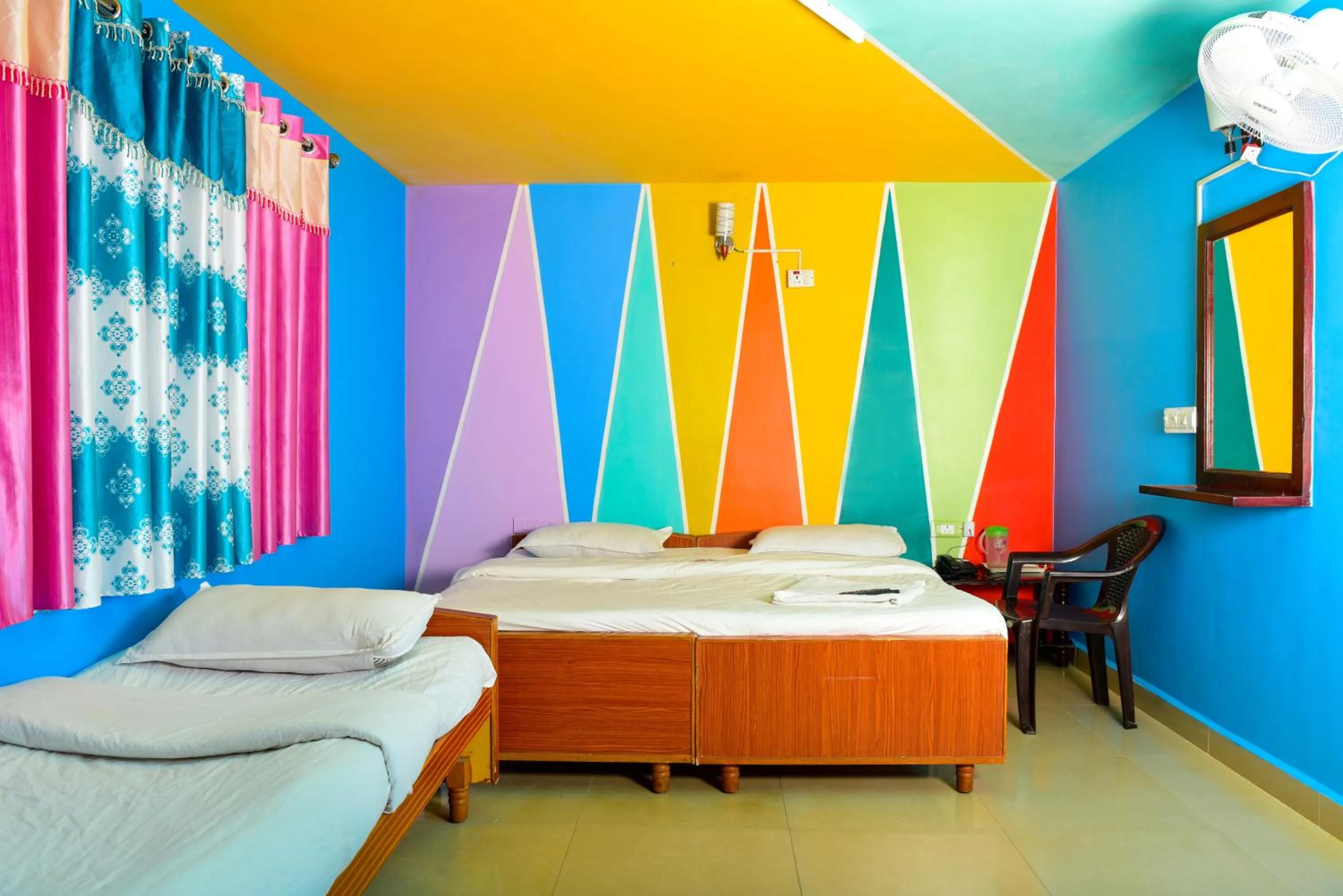 Bed in RK Holiday Home