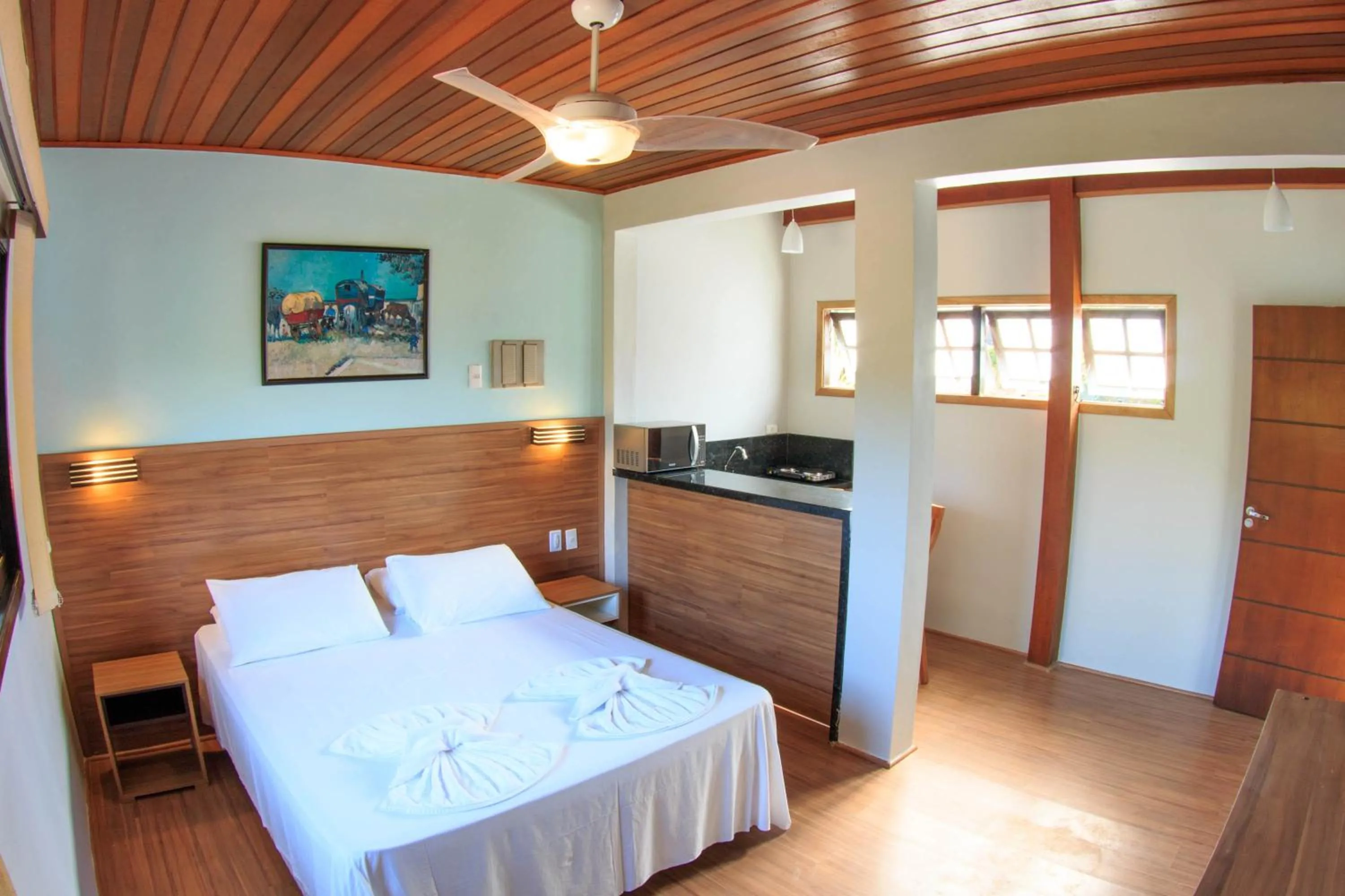Bed in Flat Vila Morena a pousada da sua família