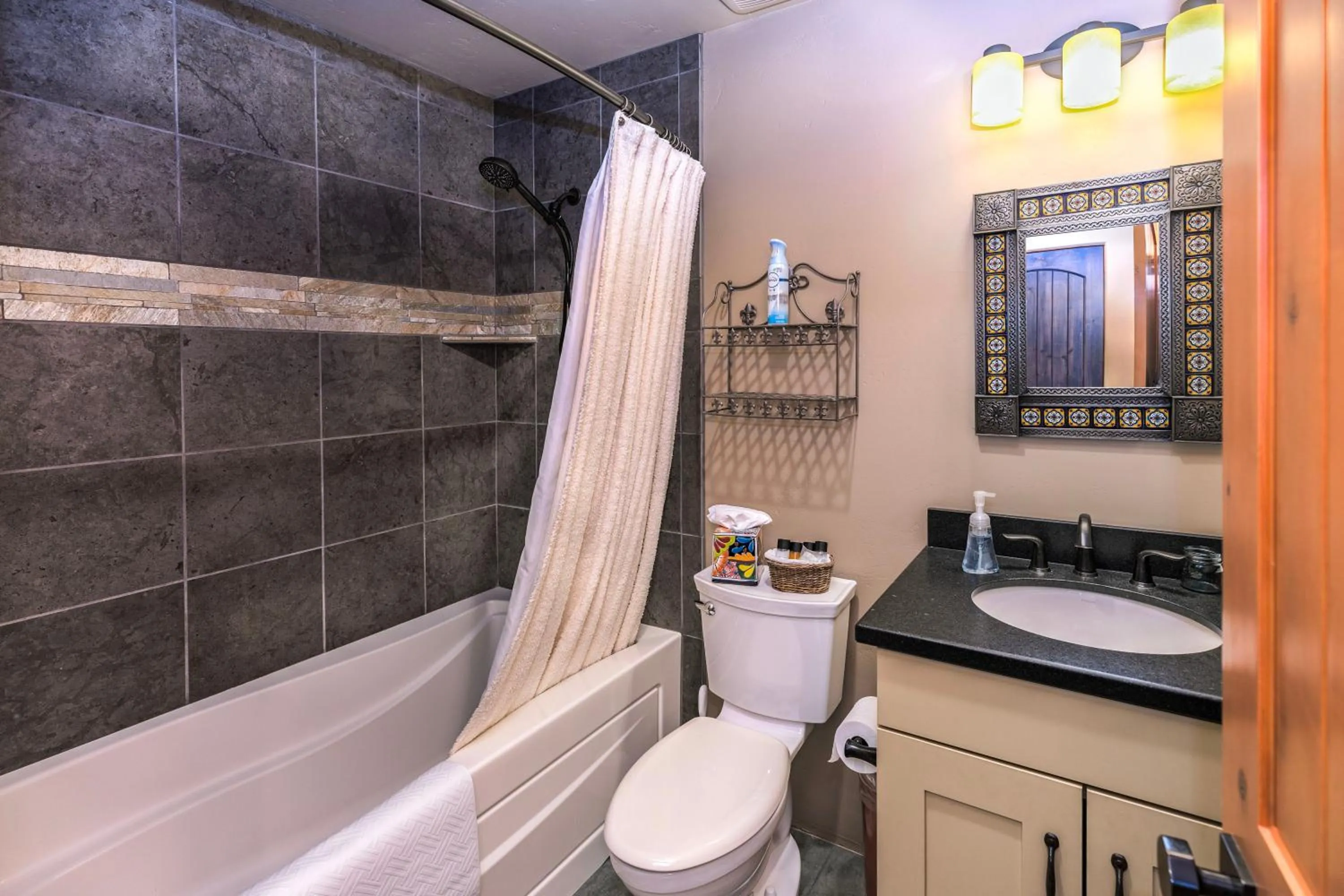 Bathroom in Cozy Cactus Inn