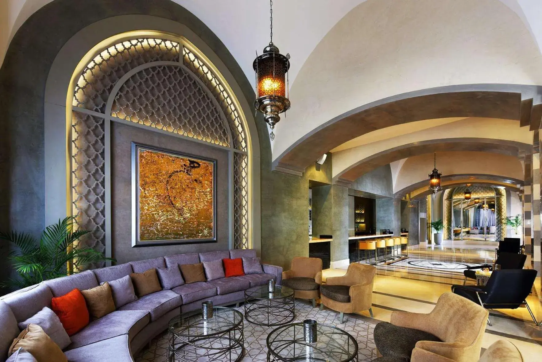 Lobby or reception in Steigenberger Alcazar Lobby or reception in Steigenberger Alcazar