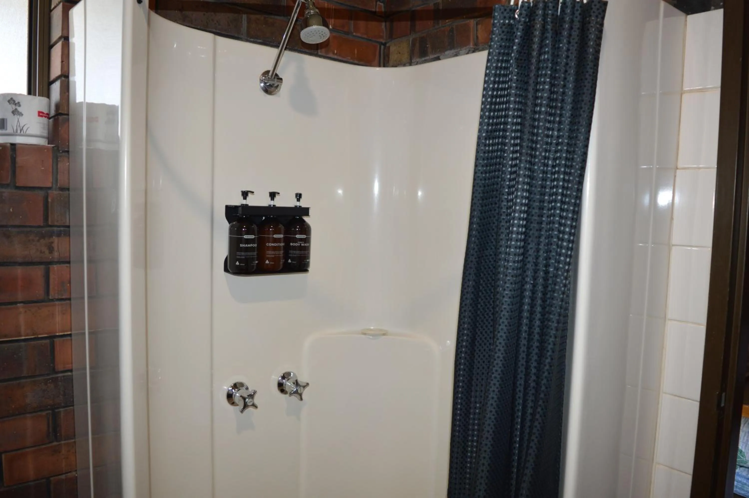 Bathroom in Two Rivers Motel