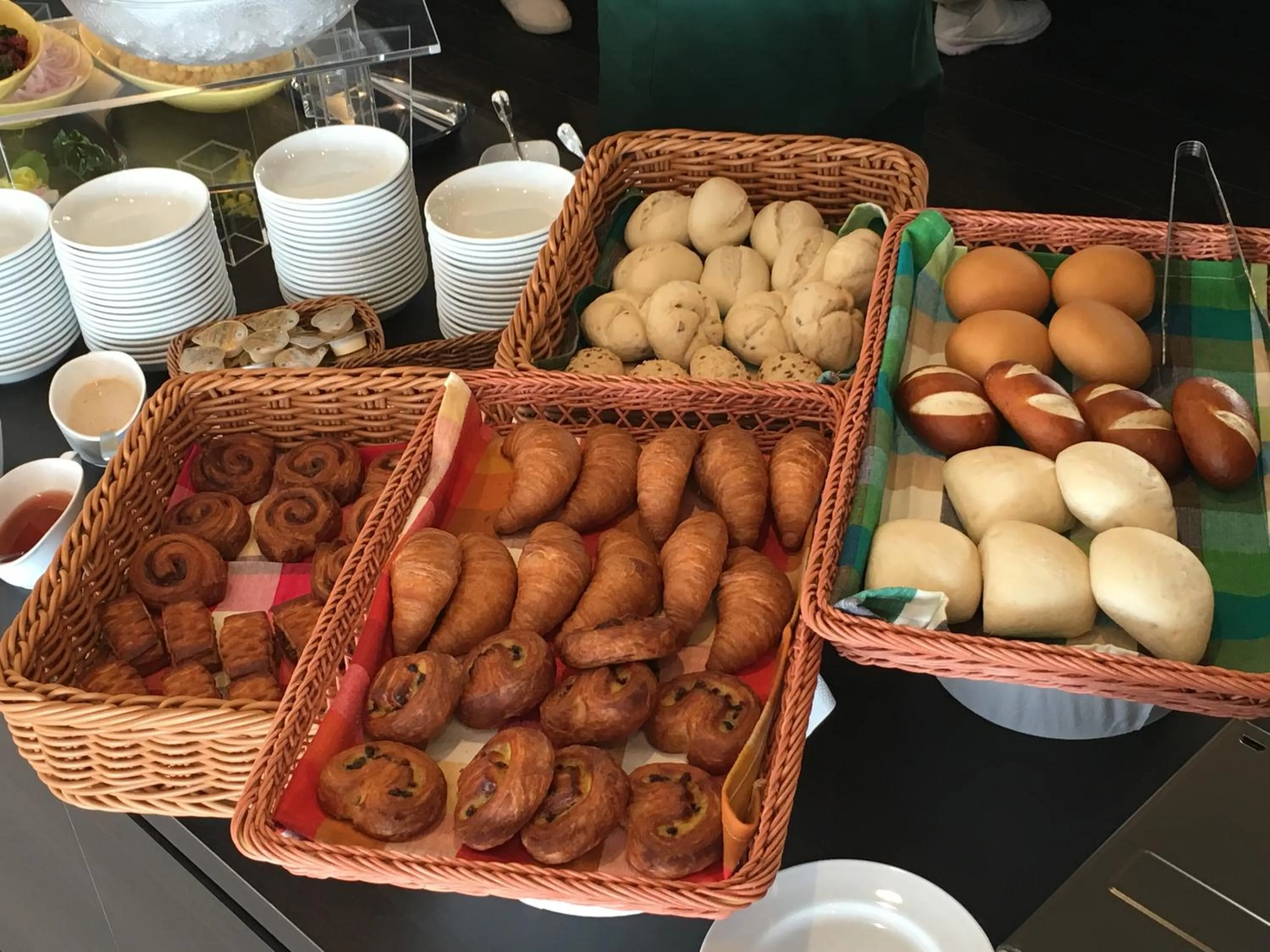 Breakfast in Hotel Route Inn Grand Ueda Ekimae