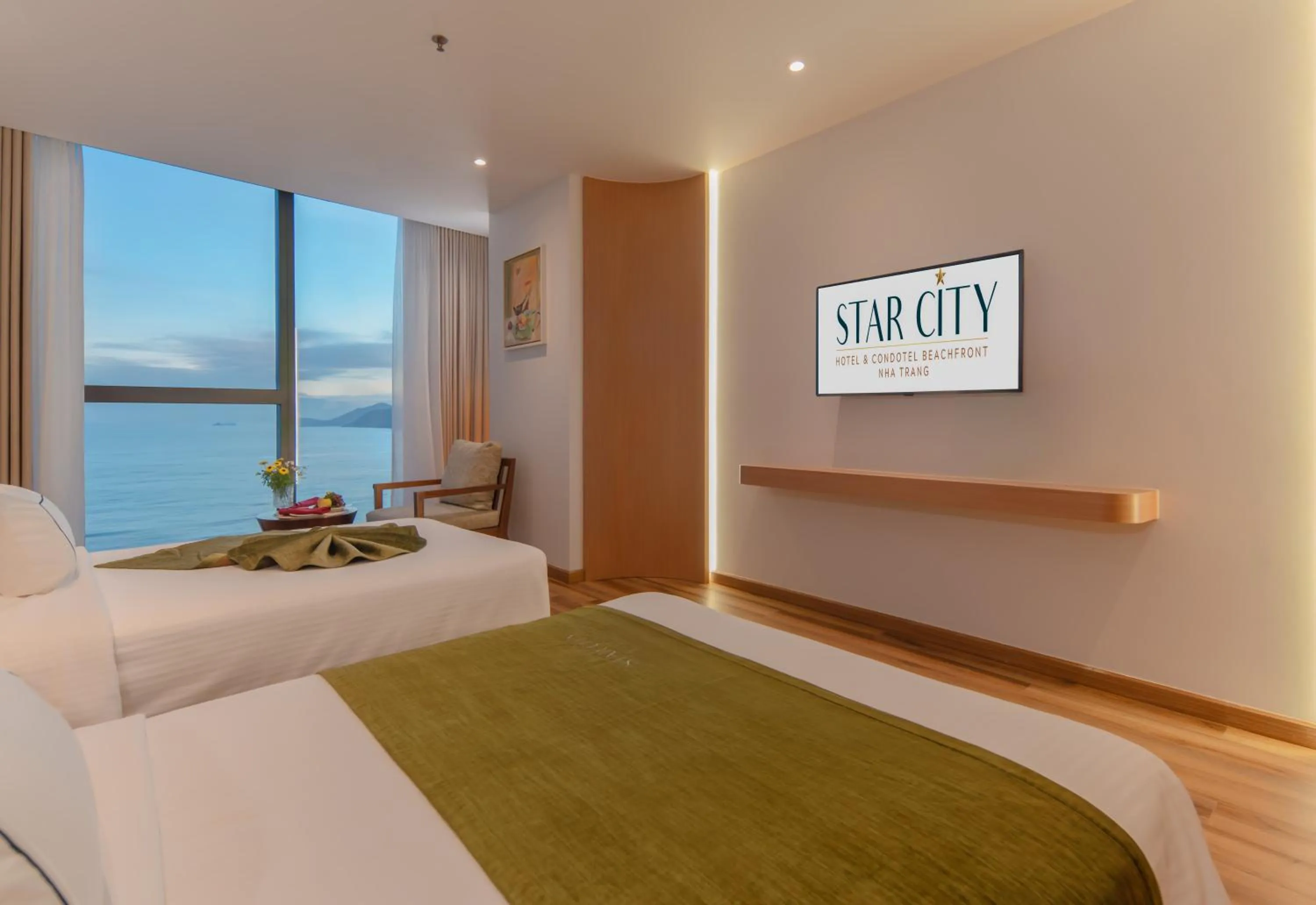 Bed in Starcity Hotel & Condotel Beachfront Nha Trang